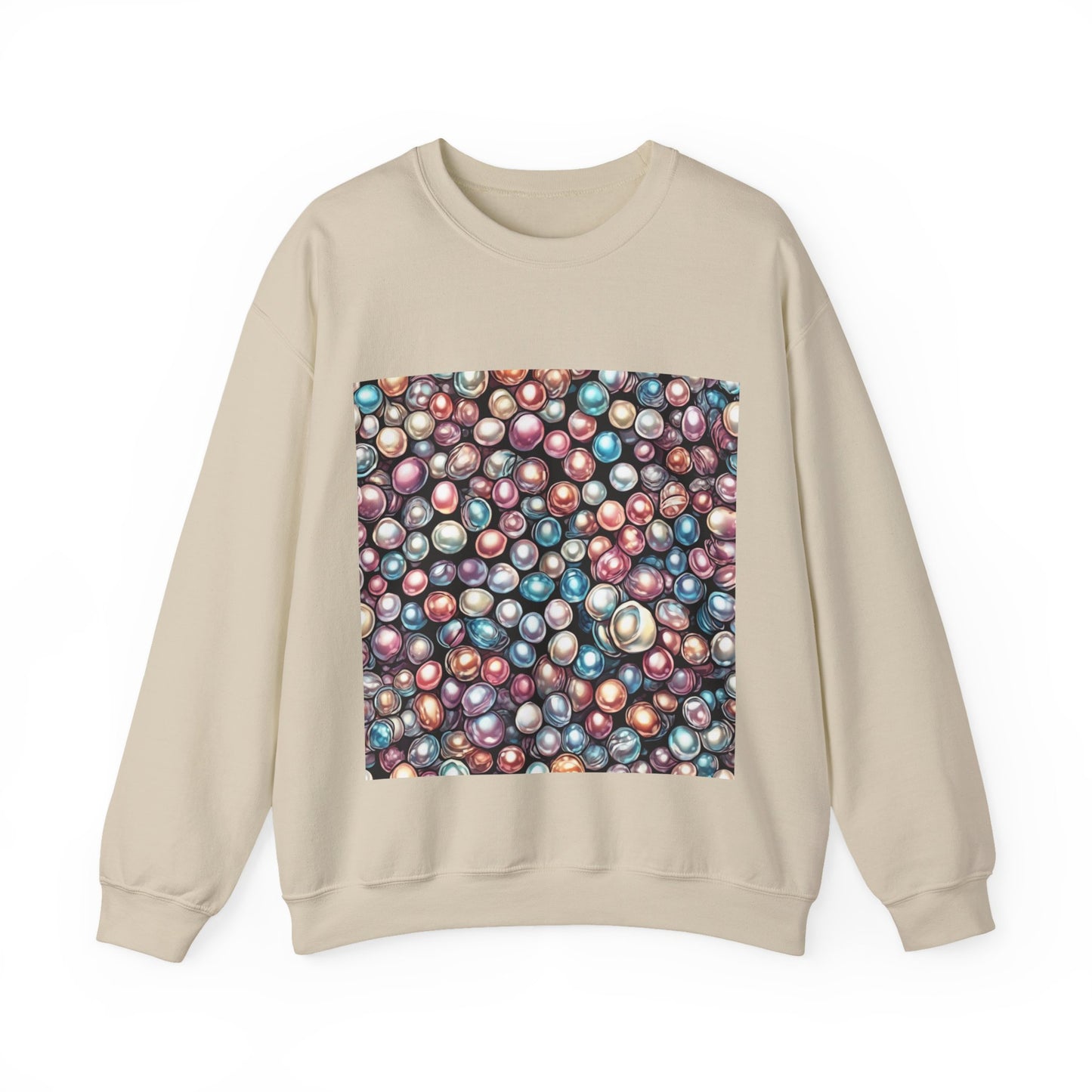 Pearl Bubble Pattern Abstract Gift Art Sweatshirt
