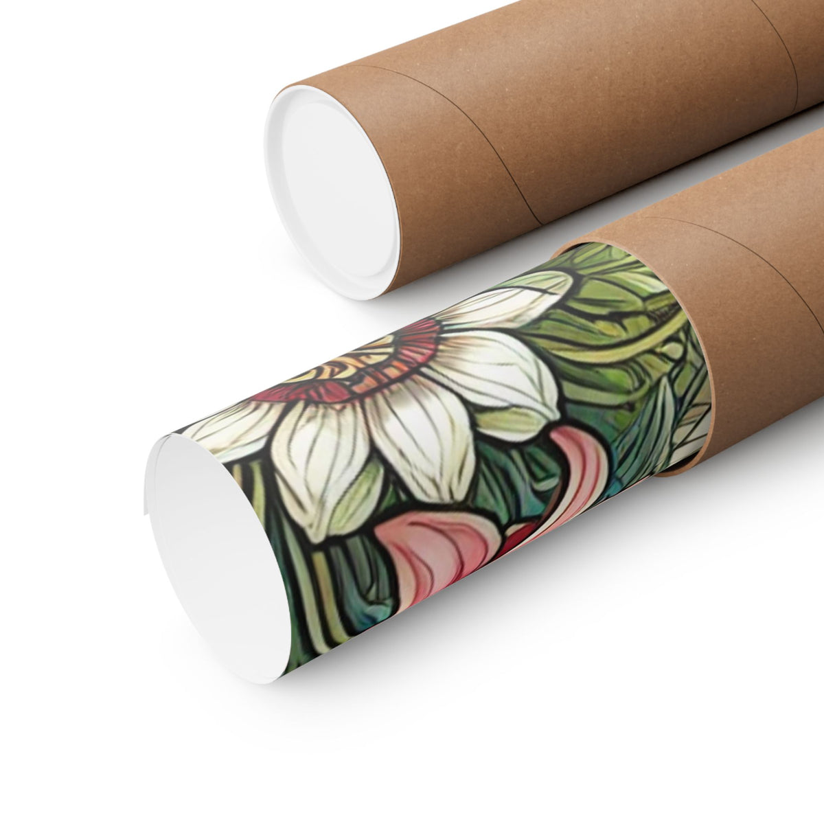 Botanical Gazebo Garden Art Nouveau Wall Art Poster