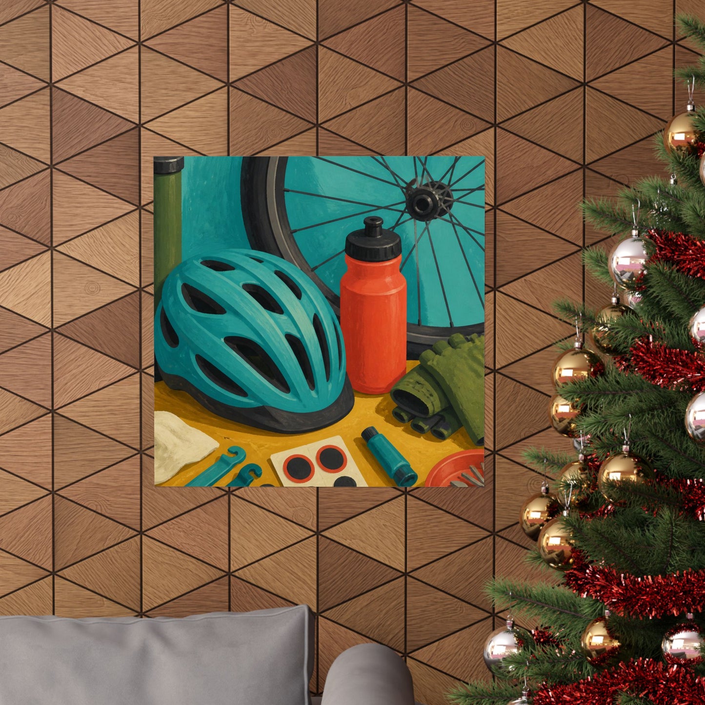 Everyday Bicycle Workshop Art Poster