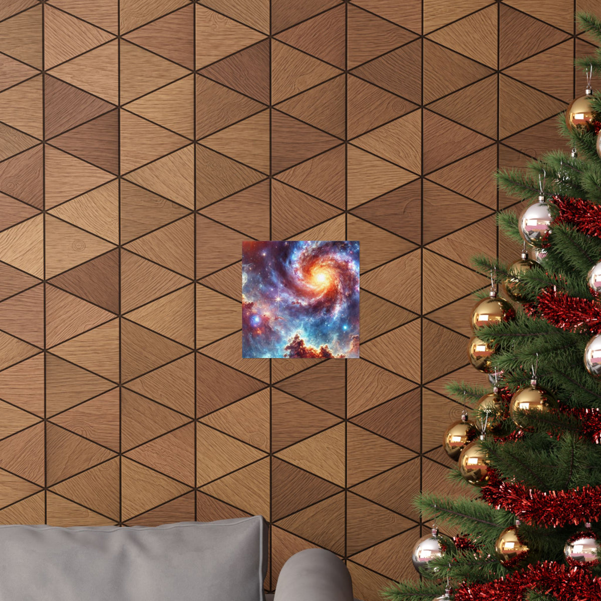 Galaxy Nebula Dreamscape Abstract Space Poster Wall Art Decor
