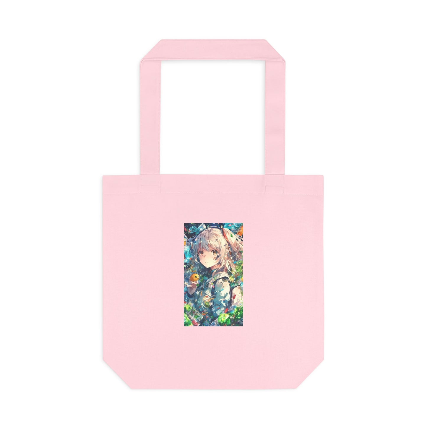 Crystal Bottle Anime Portrait Eco Style Tote Bag