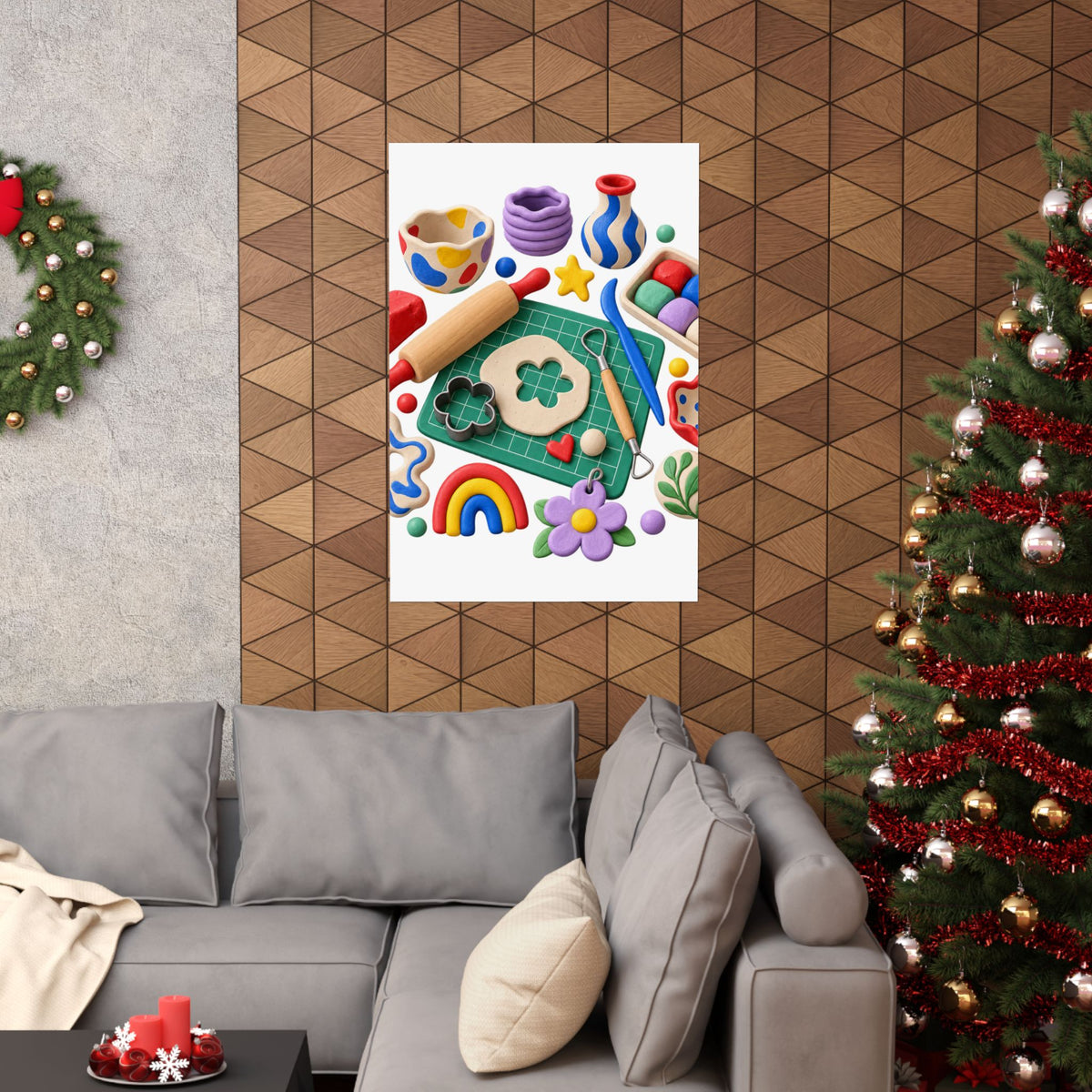 Miniature Clay Sculpting Workshop Poster