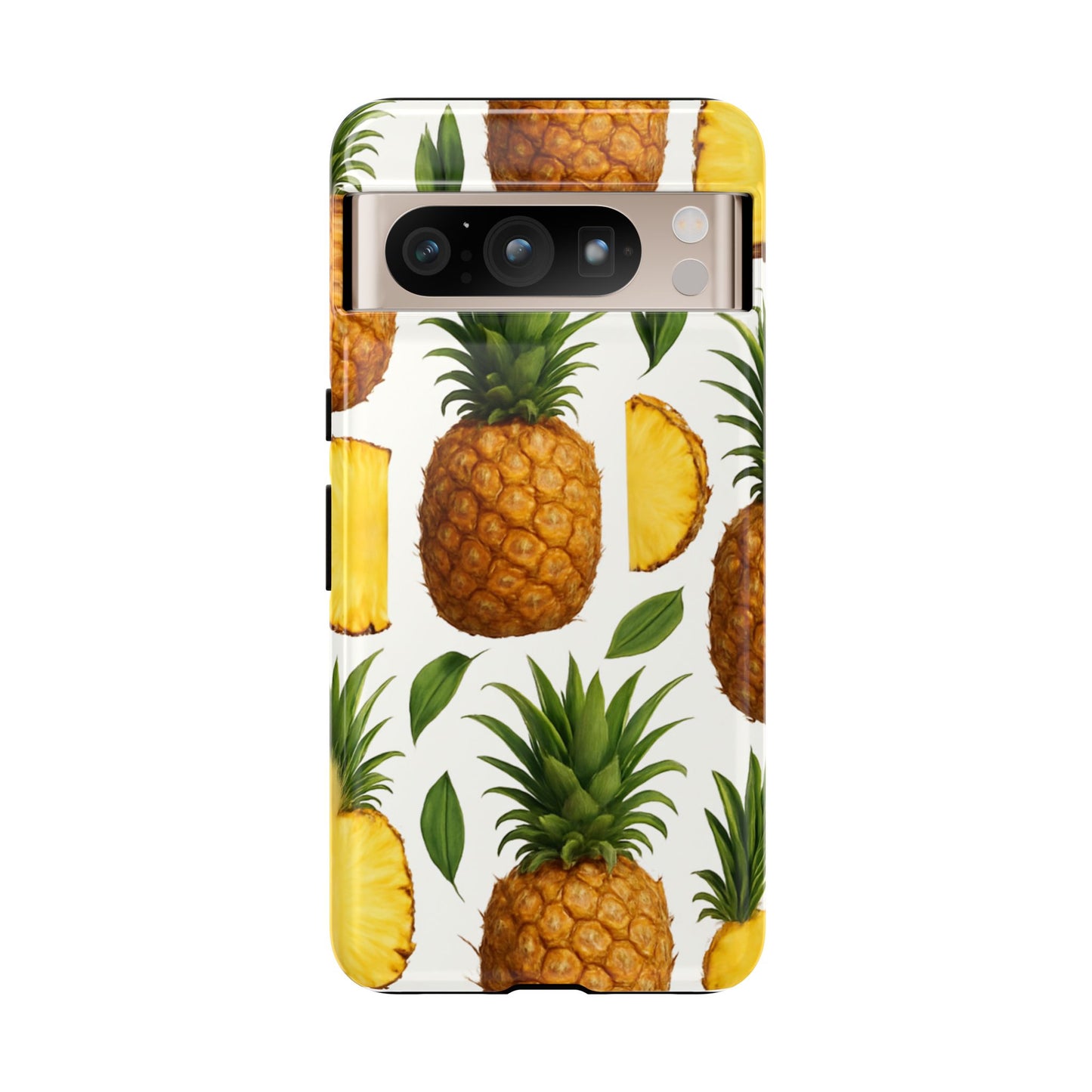 Pineapple Phone Case - Tough Cases, Tropical Phone Cover, Summer Vibe Accessories, Cute Pineapple Design, Fun Gift for Fruit Lovers
