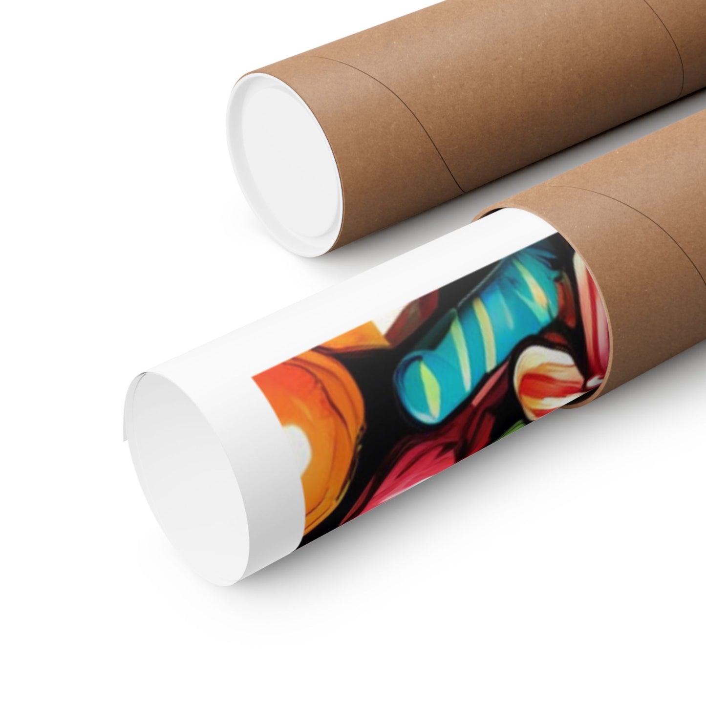 Colorful Candy Pattern Sweets Gift Art Poster