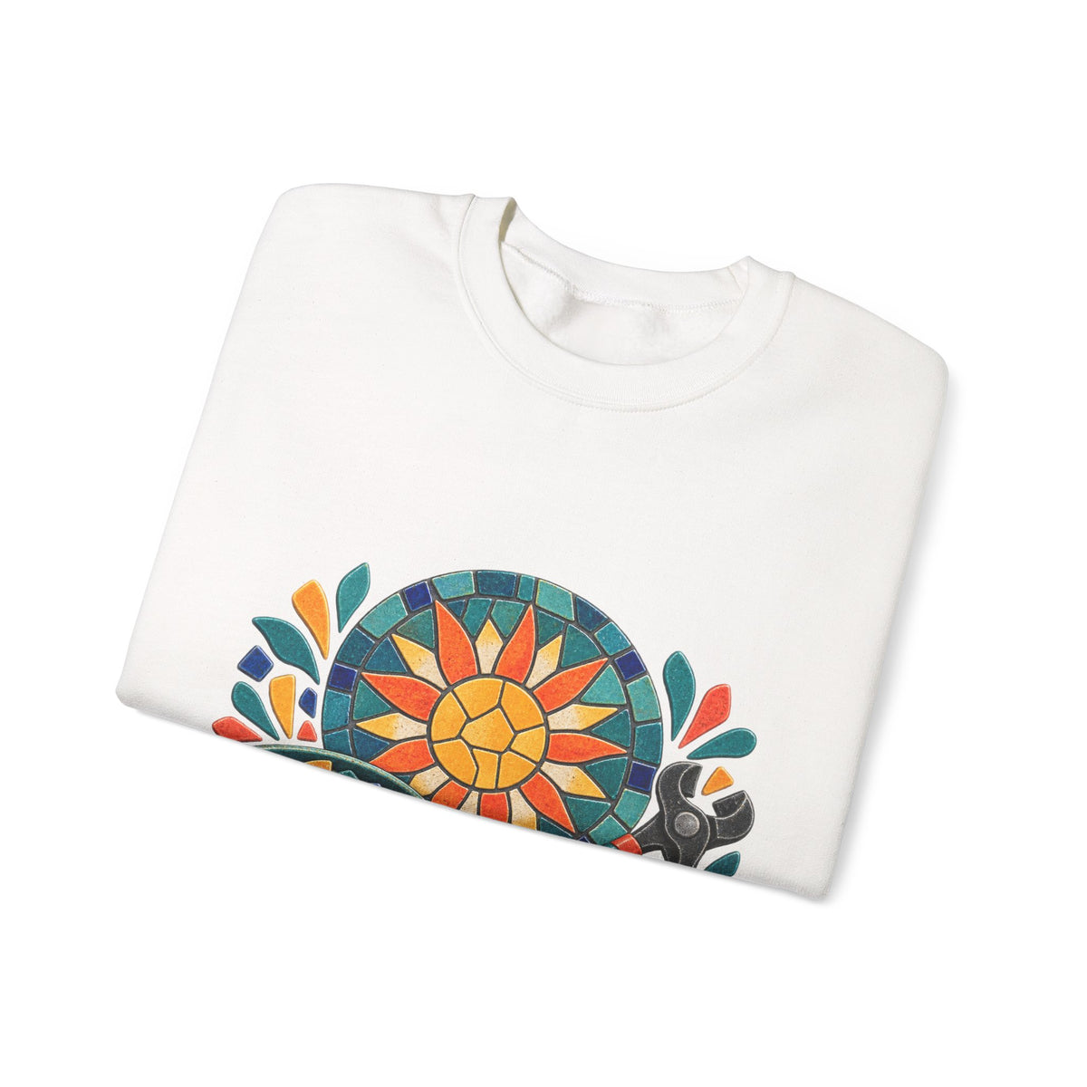Sunburst Mosaic Making Workshop Sweatshirt