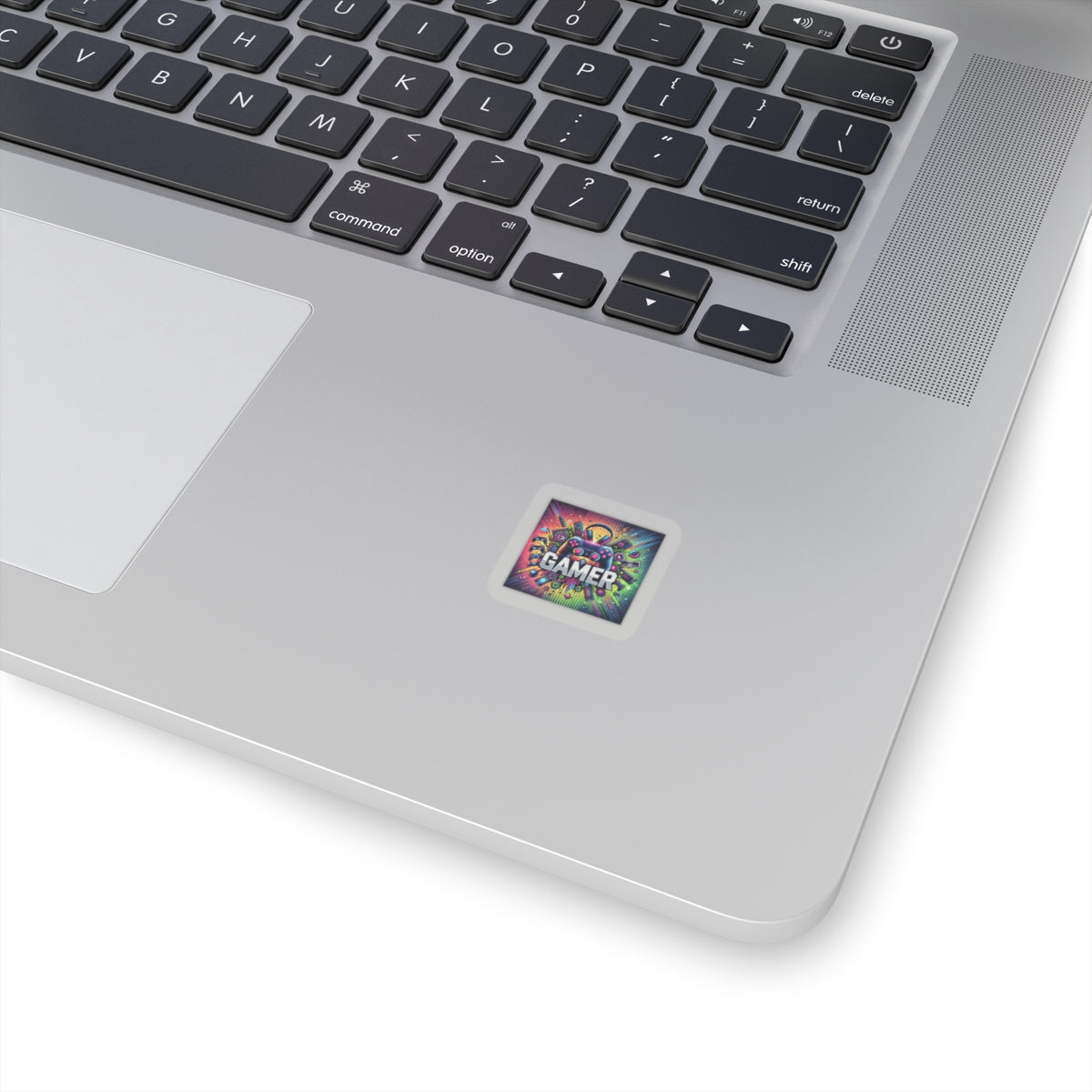 Neon Gamer Energy Retro Arcade Gaming Sticker for Laptops