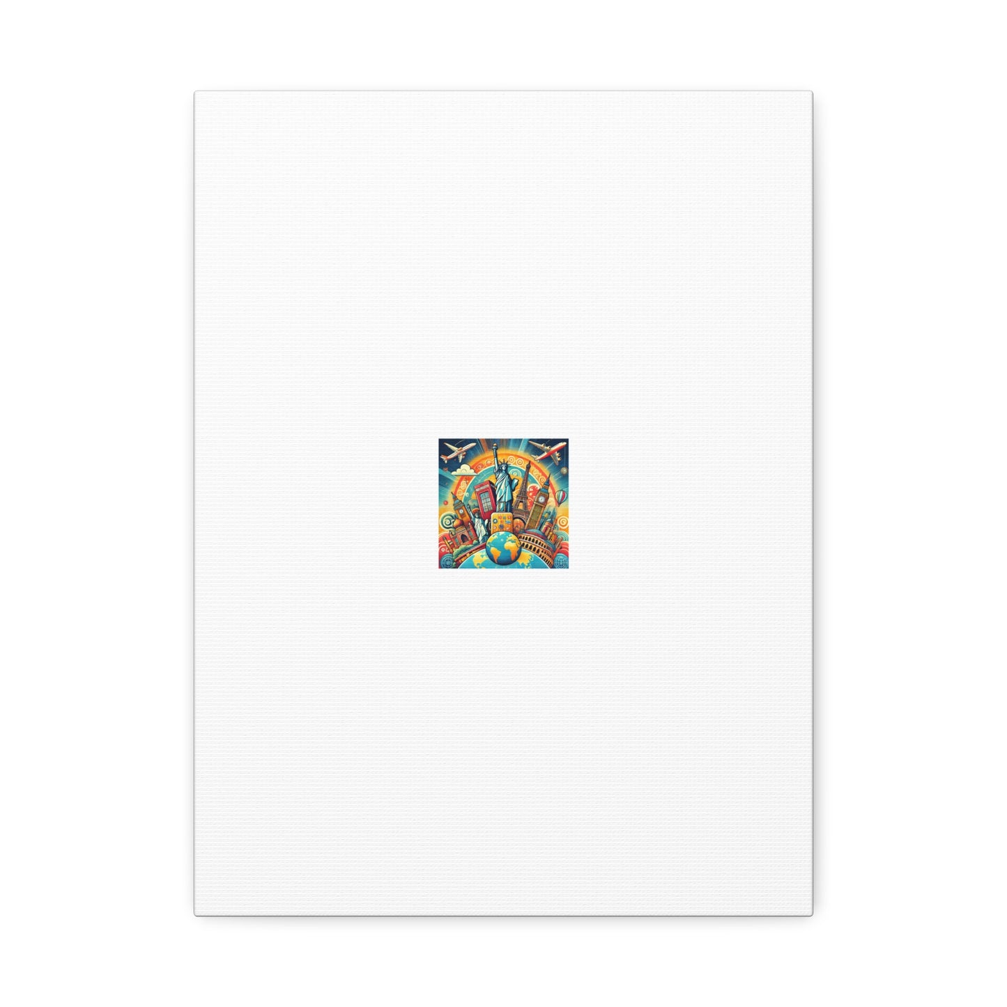 Global Landmark Adventure Collage Gallery Travel Canvas Art