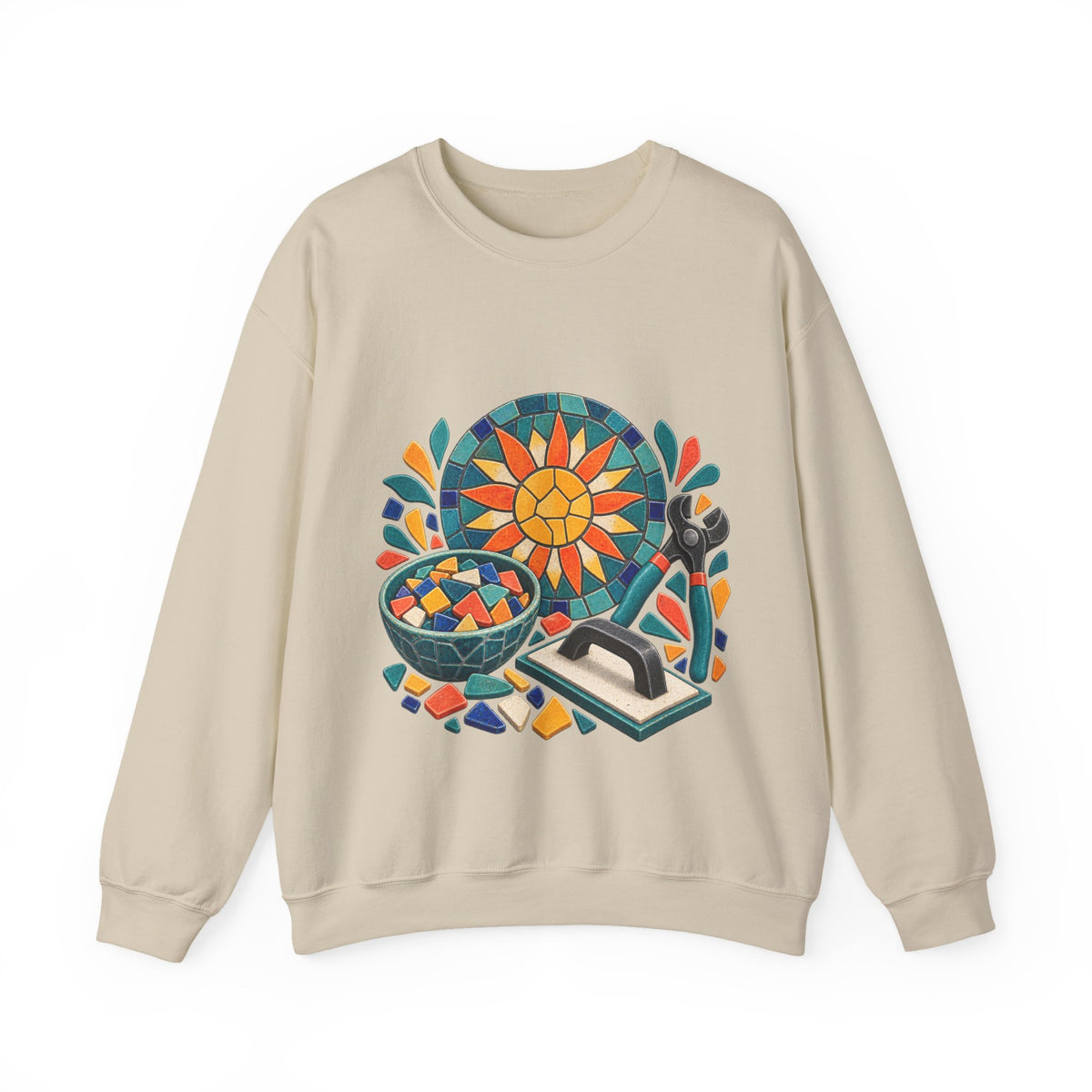 Sunburst Mosaic Making Workshop Sweatshirt
