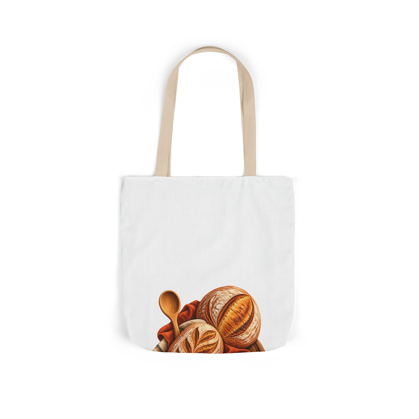 Artisan Bread Baking Emblem Tote Bag