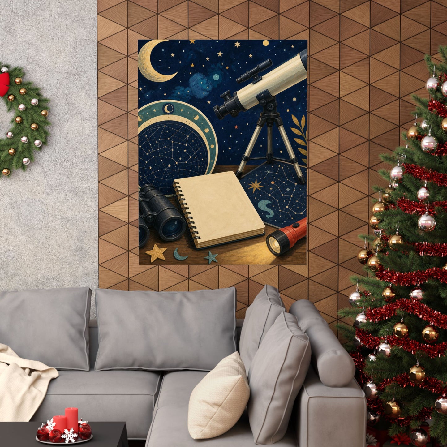 Classic Stargazing Astronomy Hobby Poster