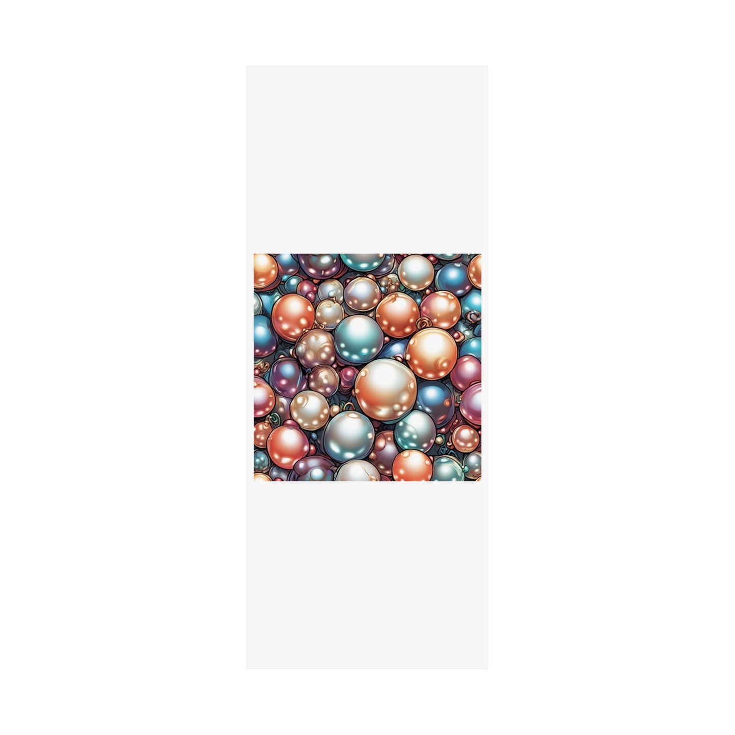Glossy Orb Marble Abstract Gift Art Poster