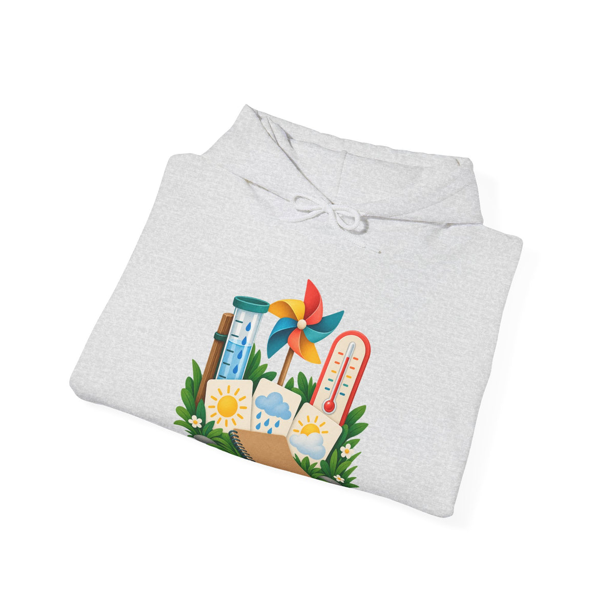 Colorful Backyard Weather Watching Kit Hoodie