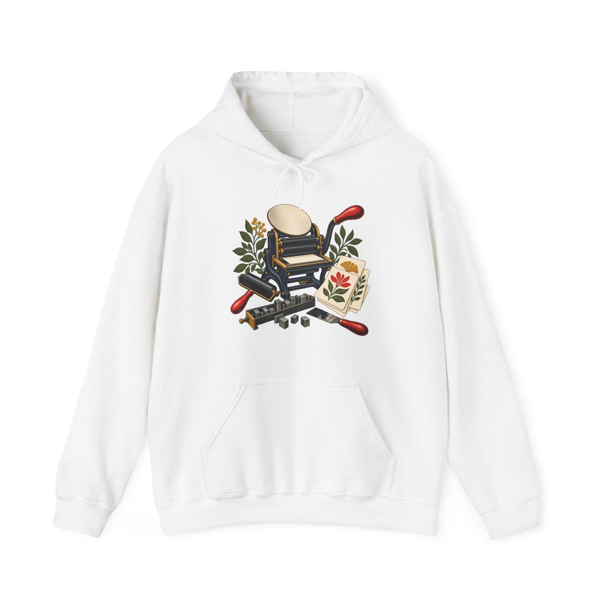 Botanical Letterpress Printshop Hoodie