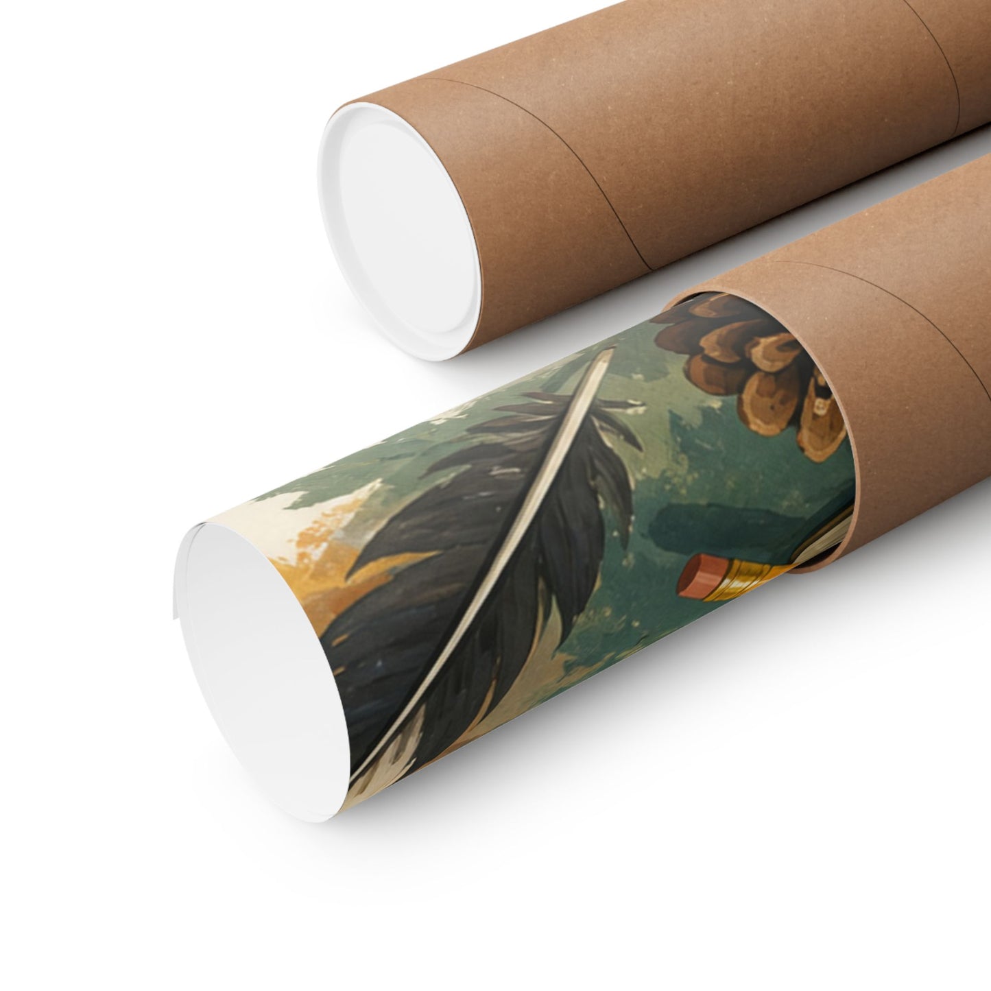 Peaceful Birdwatching Hobby Art Poster