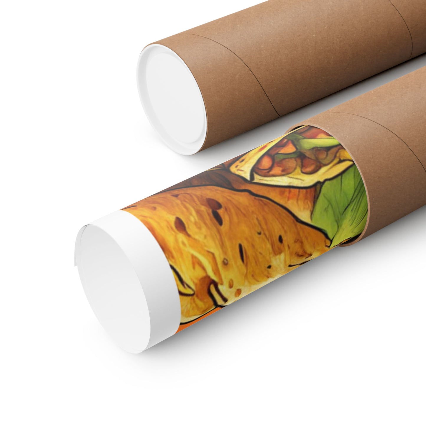 Stacked Taco Fiesta Foodie Gift Art Poster
