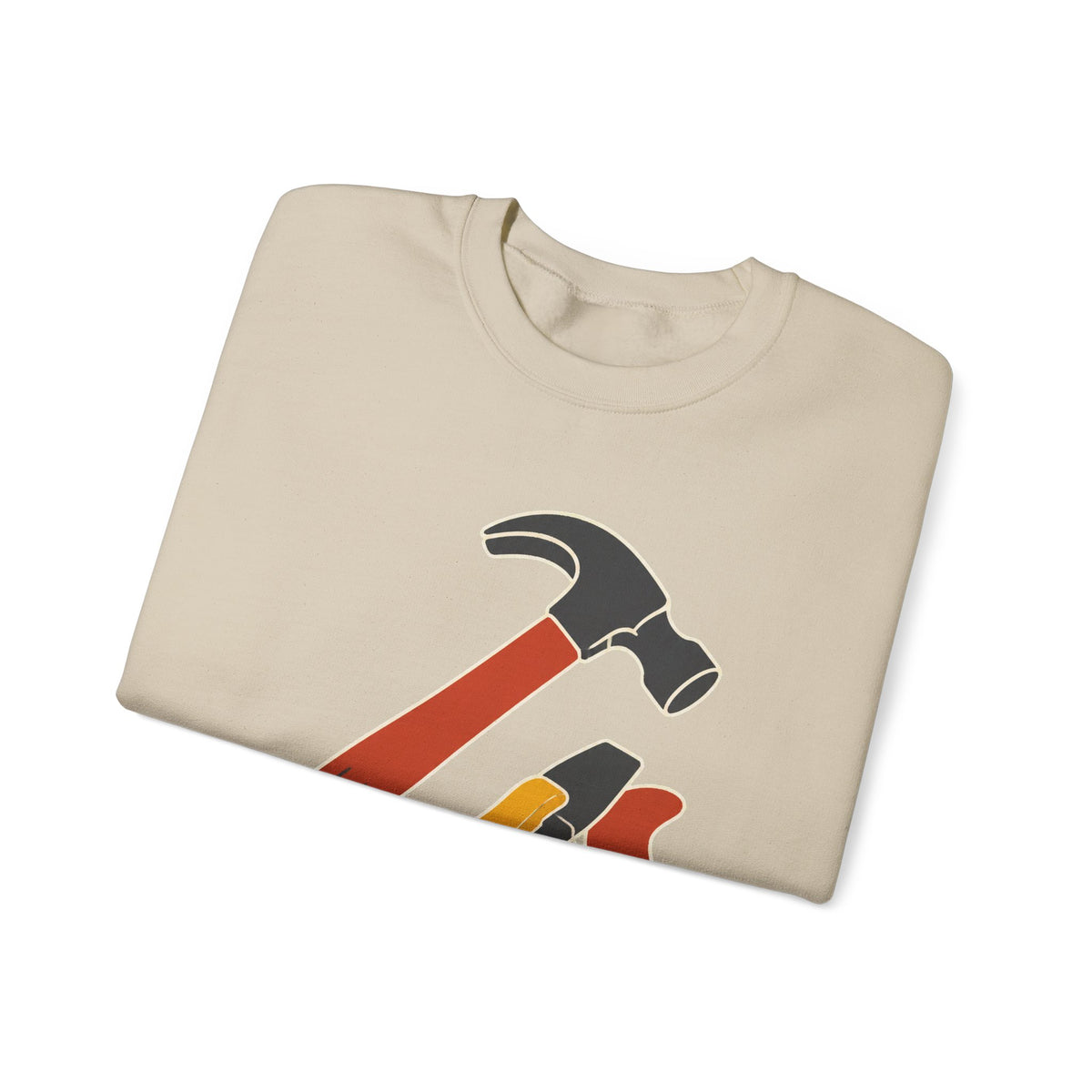 Carpenter Hammer Hand Plane Woodworking Sweatshirt