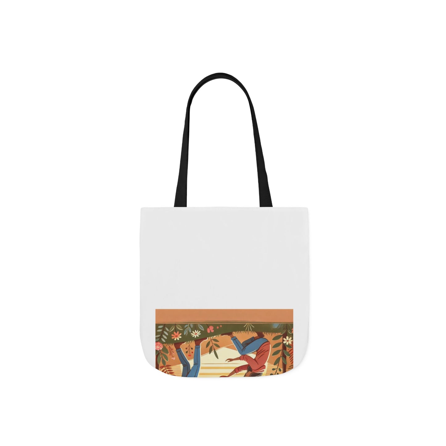 Helping Hands Sunset Garden Canvas Tote Bag