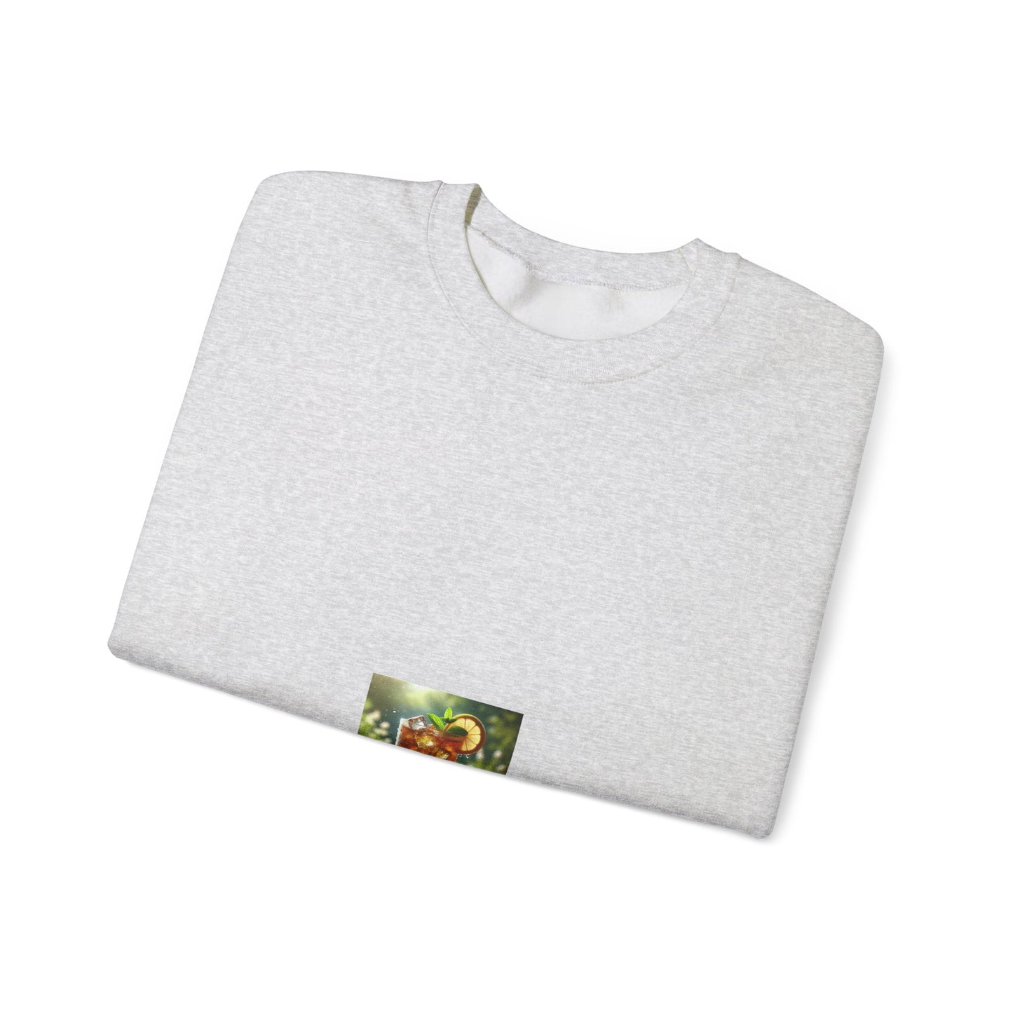 Sunlit Iced Tea Lemon Mint Soft Summer Drink Sweatshirt