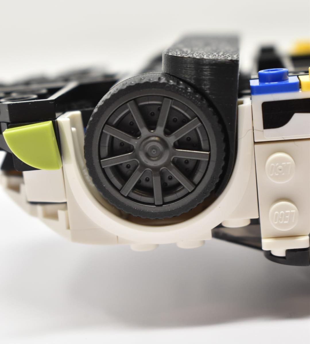 Collectible Car Display Wall Mount | Low Profile Design Compatible with Lego Car Models | Display Cars by Wheels on Wall | Made in USA