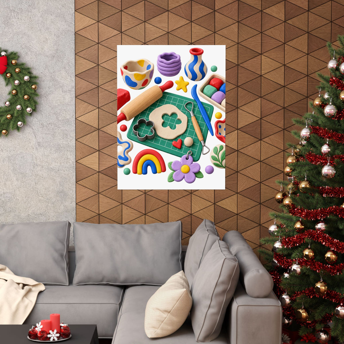 Miniature Clay Sculpting Workshop Poster