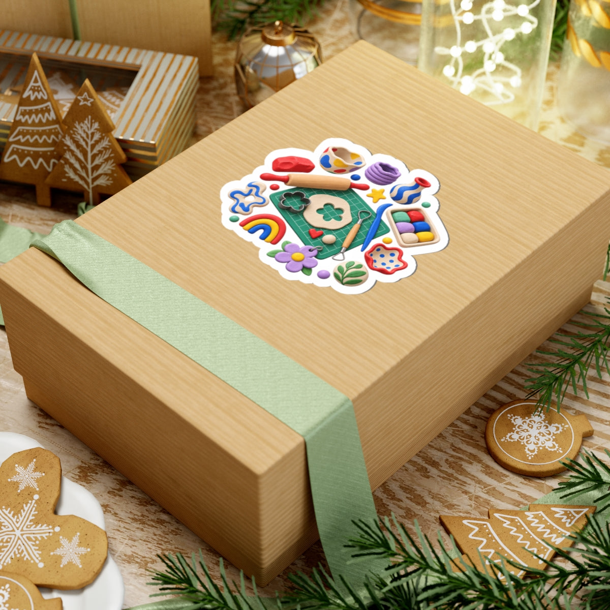 Miniature Clay Sculpting Workshop Sticker