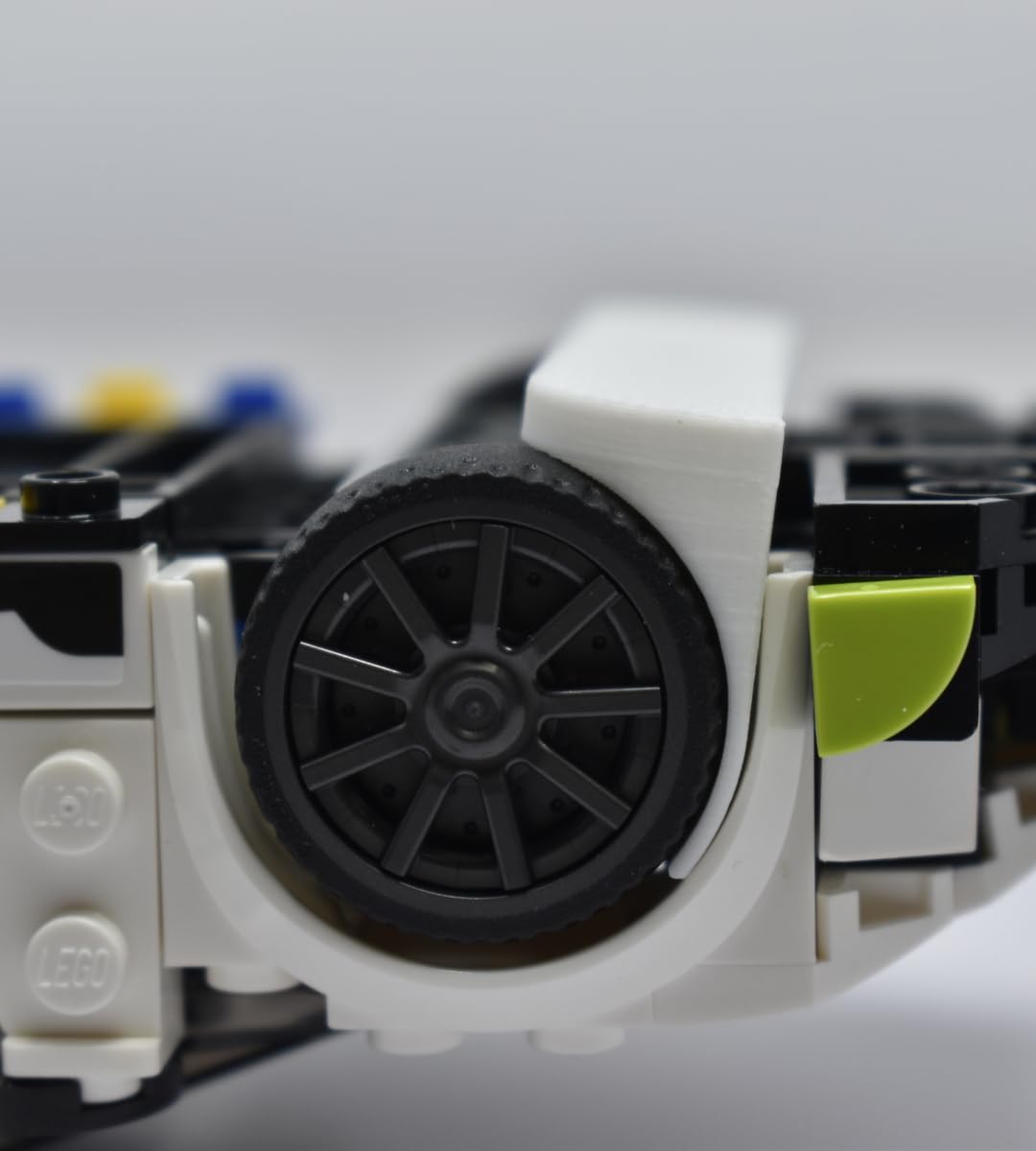 Collectible Car Display Wall Mount | Low Profile Design Compatible with Lego Car Models | Display Cars by Wheels on Wall | Made in USA