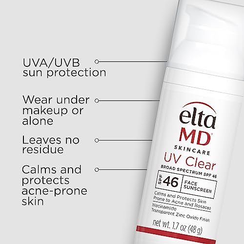 EltaMD UV Clear, UV Clear Tinted Duo Kit, Face Sunscreen SPF, Tinted and Untinted Broad Spectrum Protection for Sensitive Skin