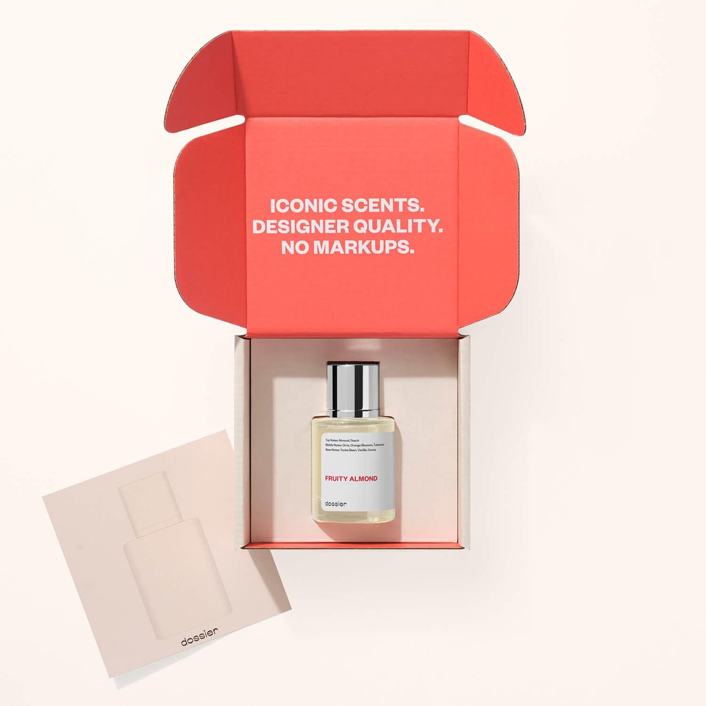 Dossier - Fruity Almond - Eau de Parfum - Inspired by C.Herrera Good Girl - Perfume Luxury - Pure Infused - Paraben-Free - Vegan - For Women - Fragrance 3.4 Fl oz (Spray 100ml)