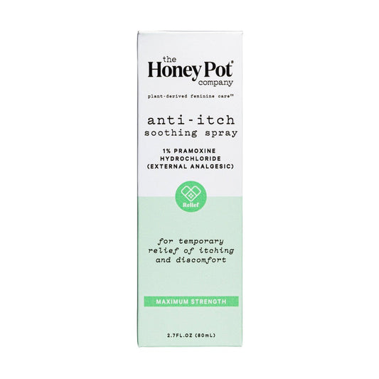 The Honey Pot Anti-Itch Spray – 1% Pramoxine  - 2.7 Fl Oz