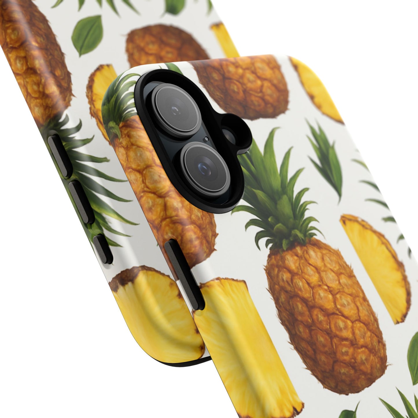 Pineapple Phone Case - Tough Cases, Tropical Phone Cover, Summer Vibe Accessories, Cute Pineapple Design, Fun Gift for Fruit Lovers