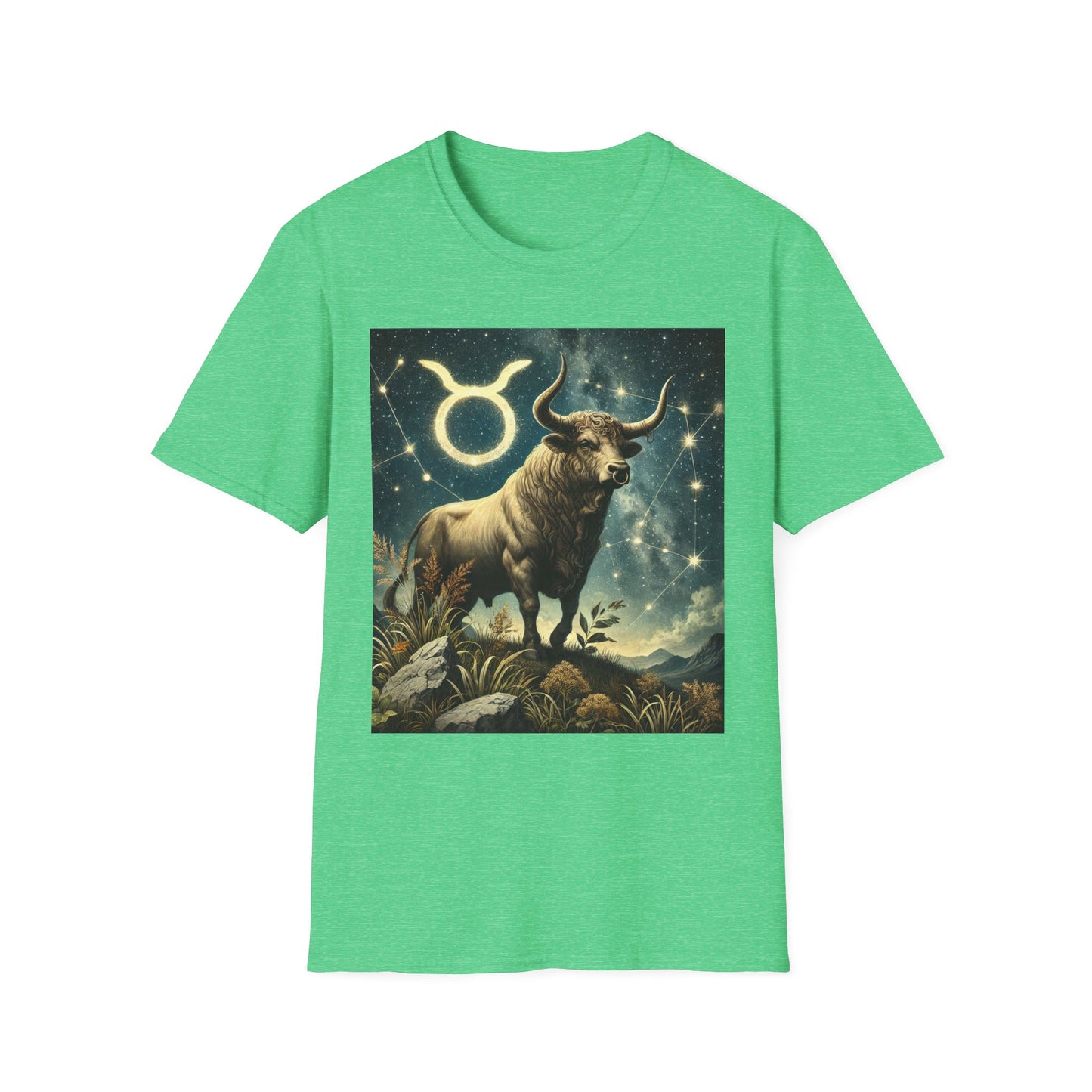 Taurus Bull Unisex T-Shirt, Zodiac Tee, Astrology Clothing, Bull Shirt, Horoscope Top