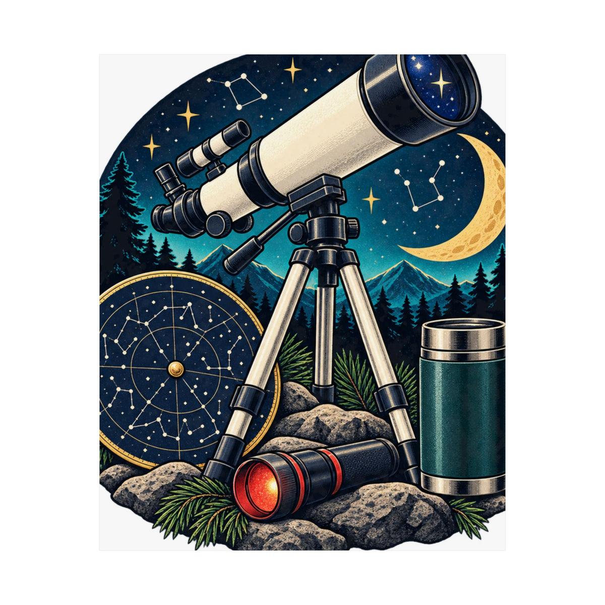 Backyard Stargazing Workshop Poster
