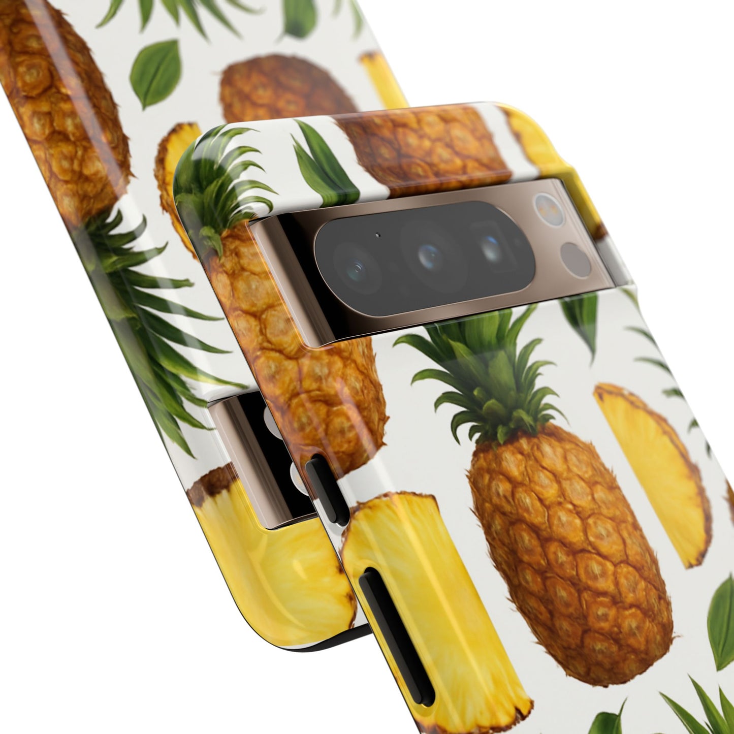 Pineapple Phone Case - Tough Cases, Tropical Phone Cover, Summer Vibe Accessories, Cute Pineapple Design, Fun Gift for Fruit Lovers