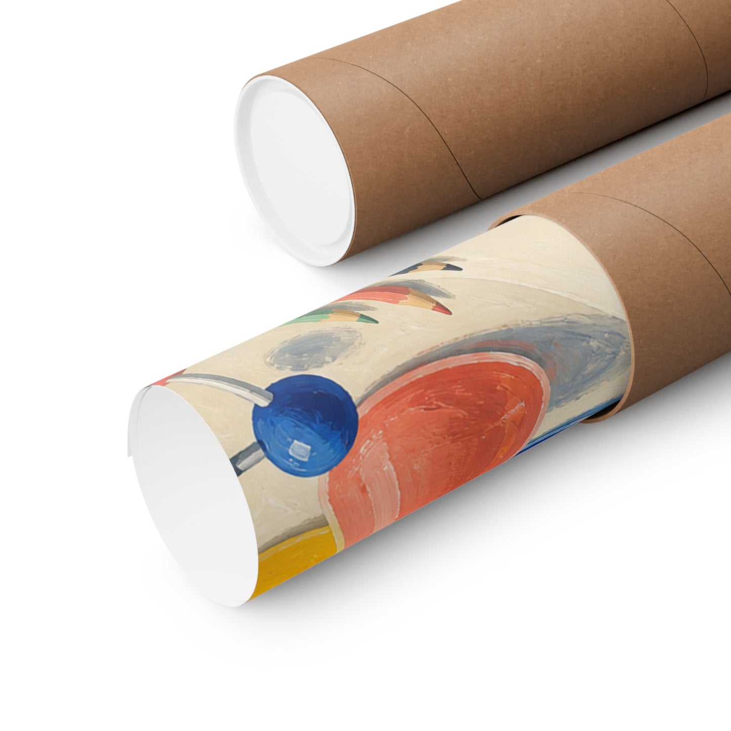 Colorful Science Lab Learning Art Poster