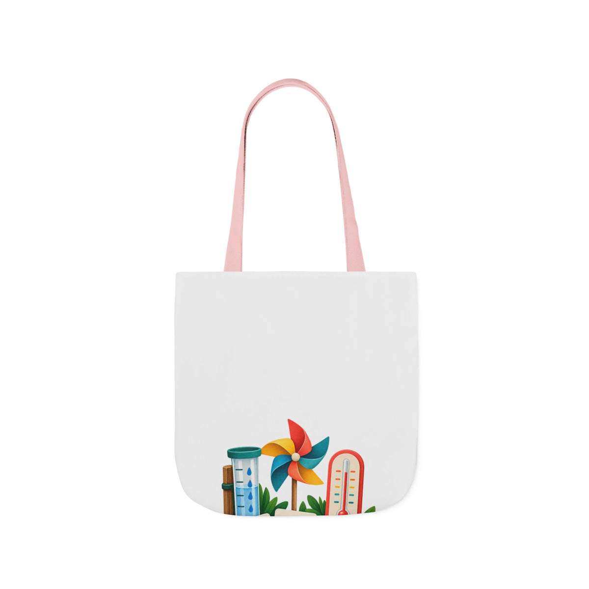 Colorful Backyard Weather Watching Kit Tote Bag