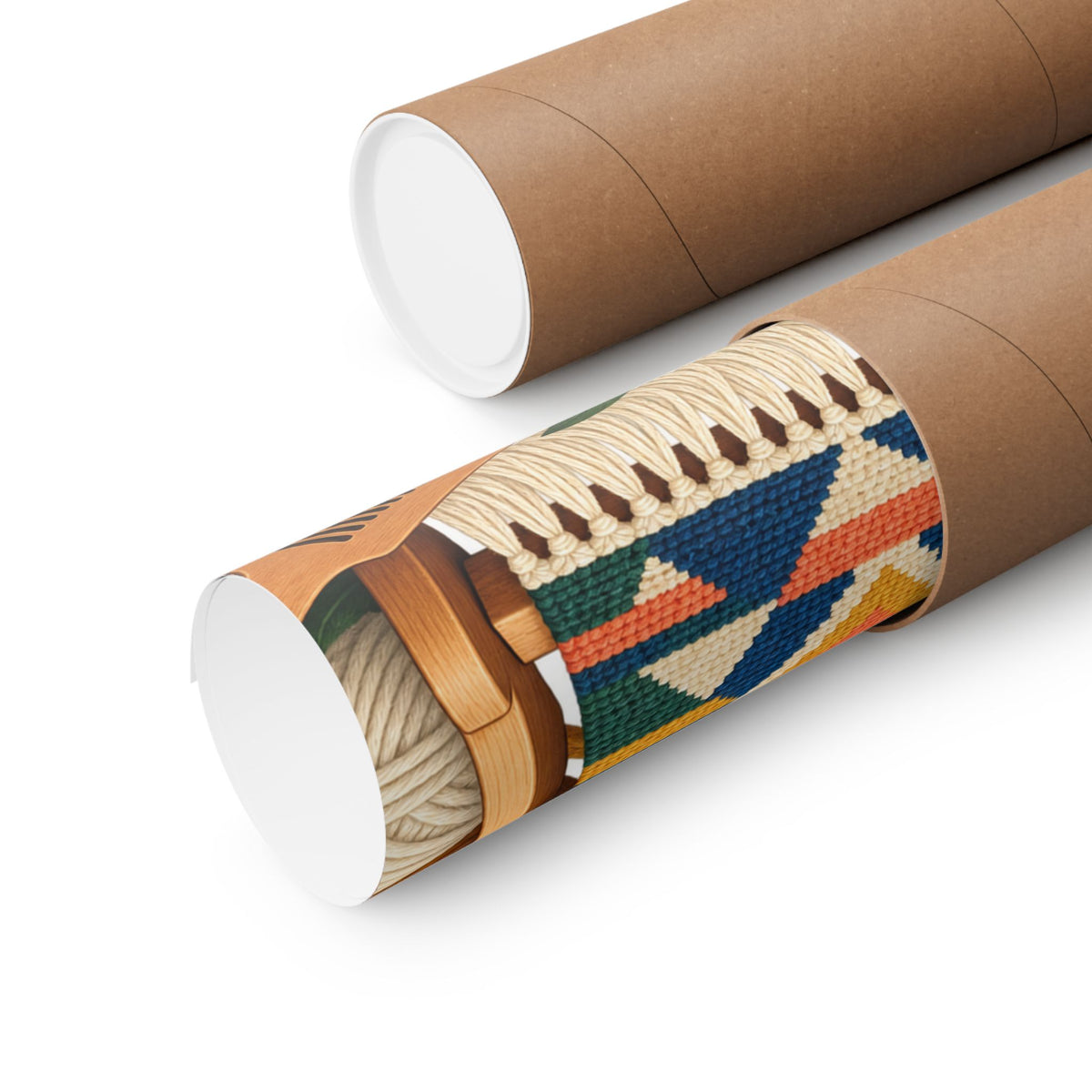 Geometric Hand Weaving Workshop Poster