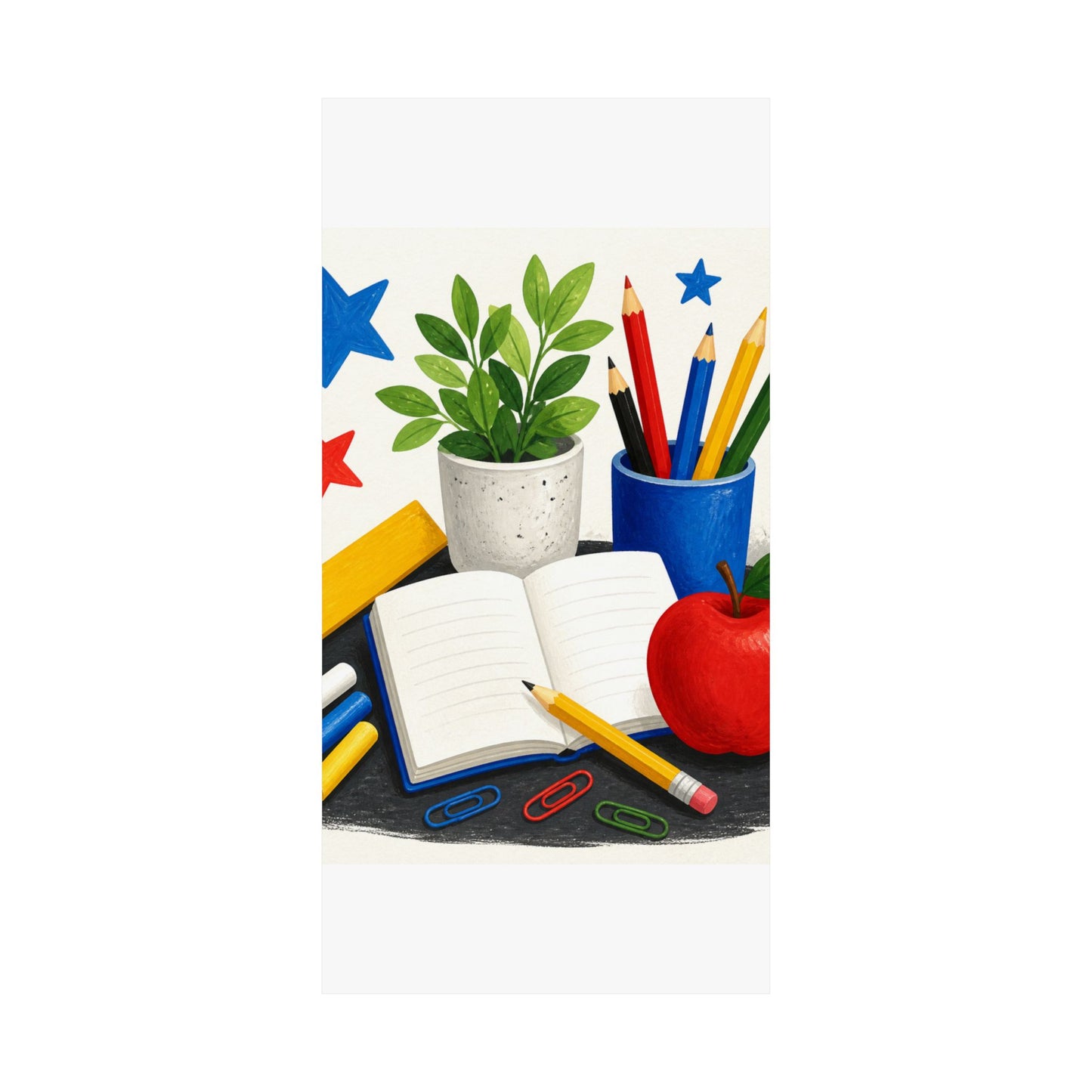 Colorful Classroom Supplies Teacher Appreciation Poster