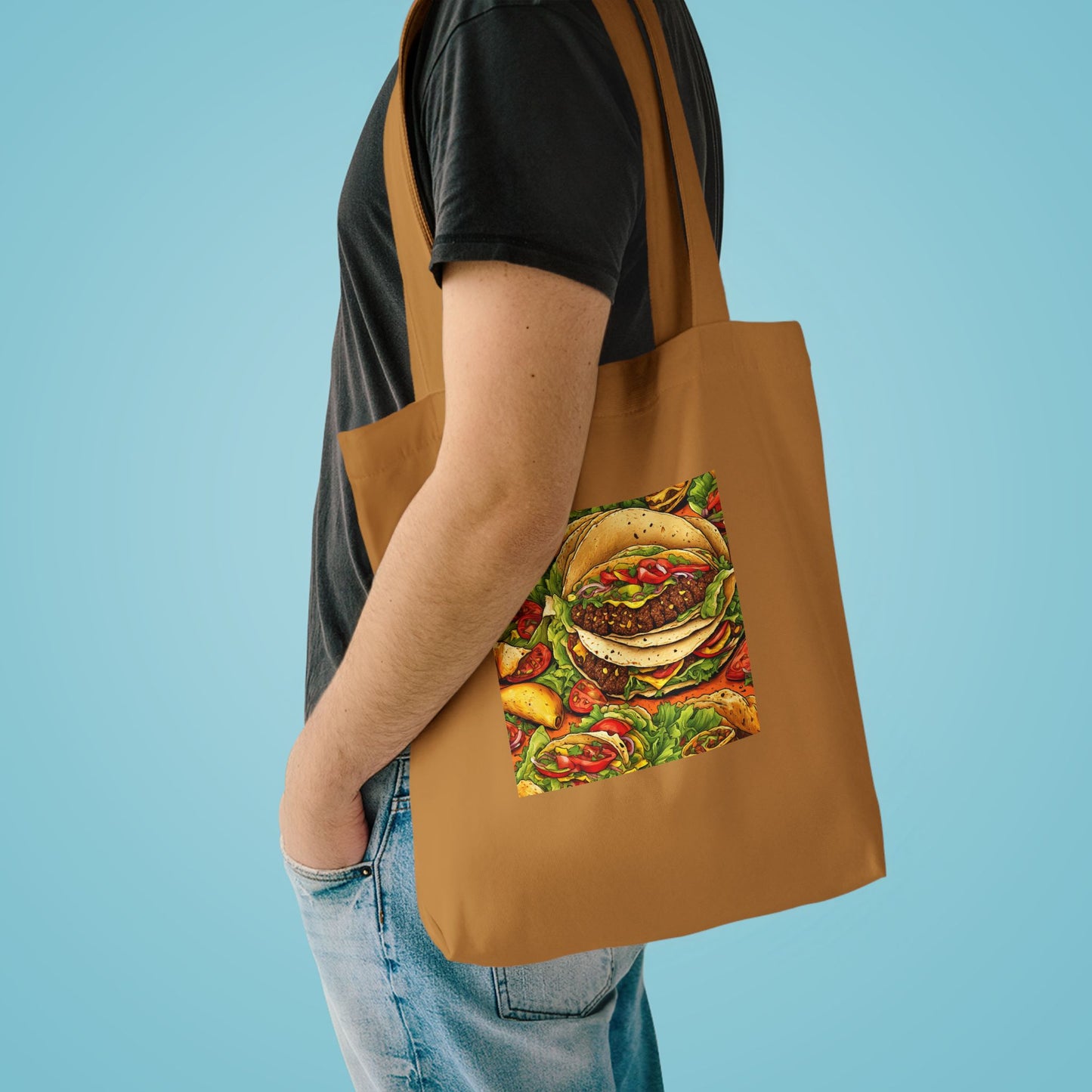 Stacked Taco Fiesta Foodie Gift Art Tote Bag