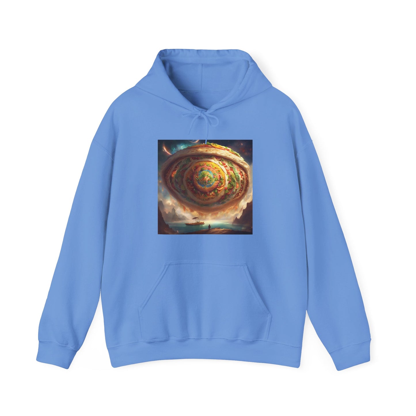 Cosmic Taco Portal Surreal Food Fantasy Art Hoodie