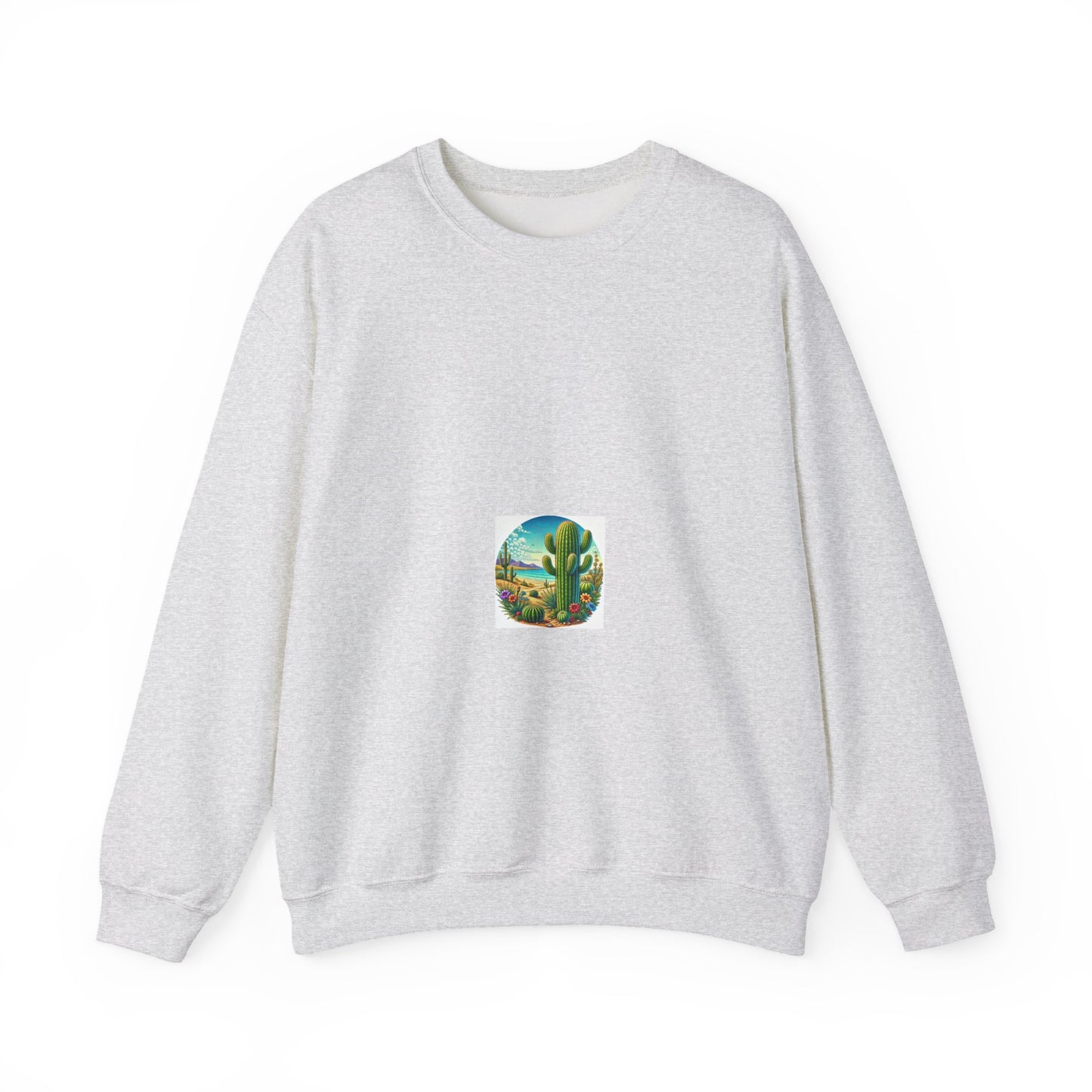 Desert Cactus Bloom Garden Crewneck Sweatshirt Plant Lover Gift