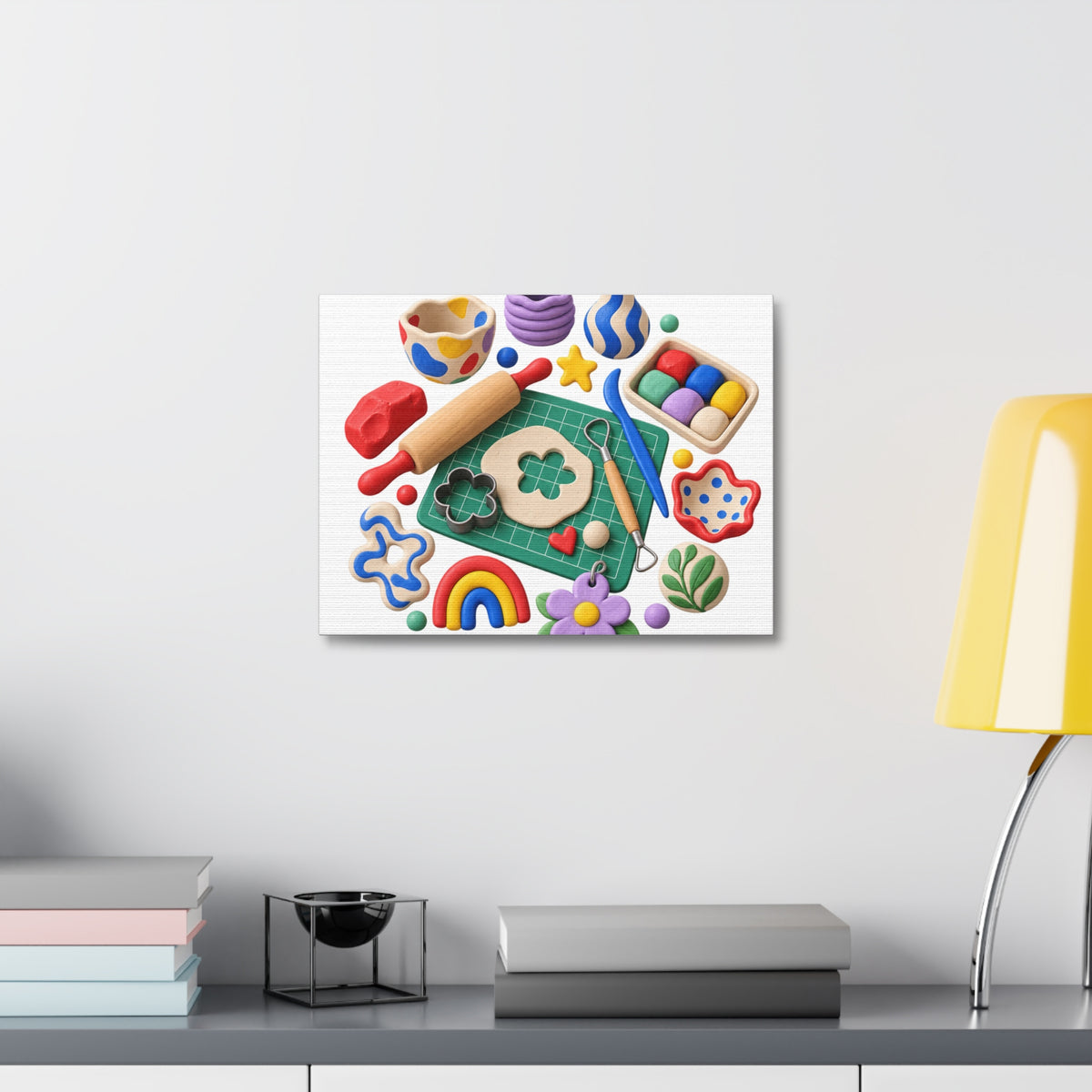 Miniature Clay Sculpting Workshop Canvas