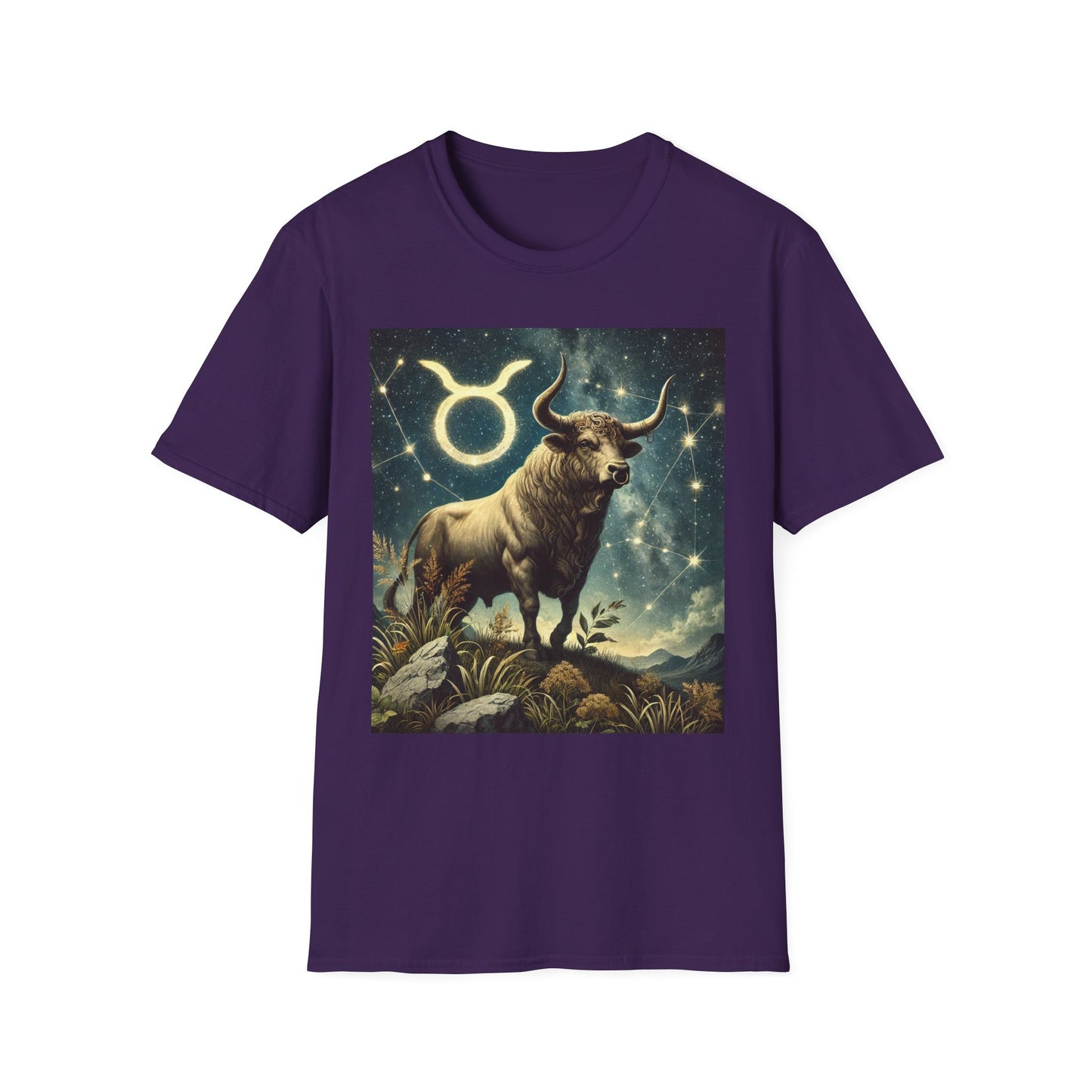 Taurus Bull Unisex T-Shirt, Zodiac Tee, Astrology Clothing, Bull Shirt, Horoscope Top