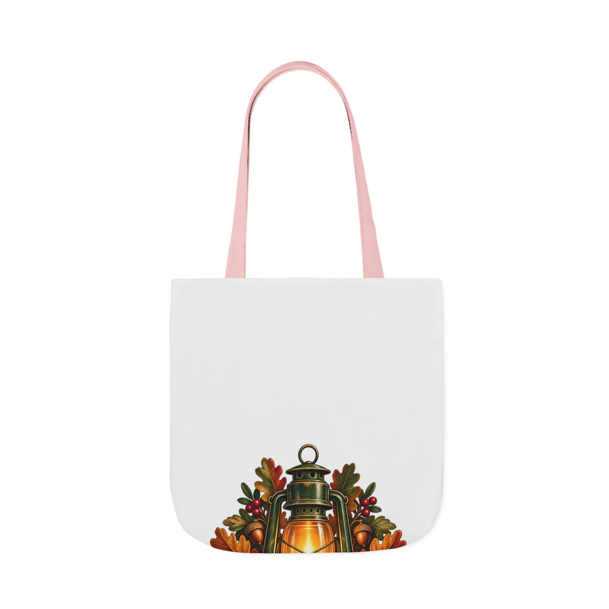Autumn Oak Lantern and Acorns Tote Bag