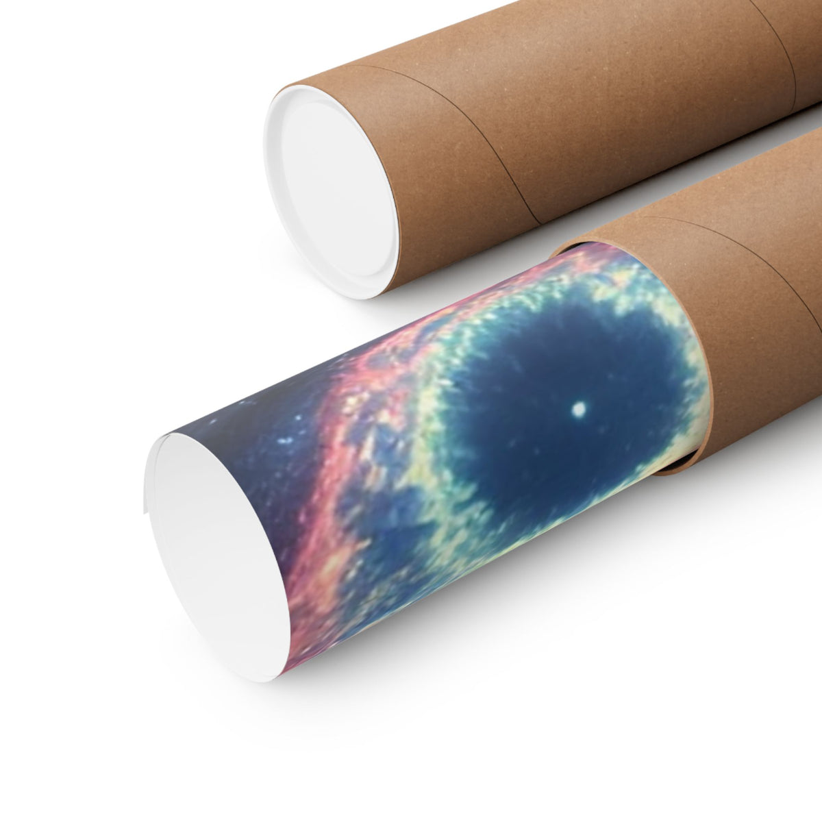 Cosmic Black Cat Galaxy Celestial Wall Art Poster
