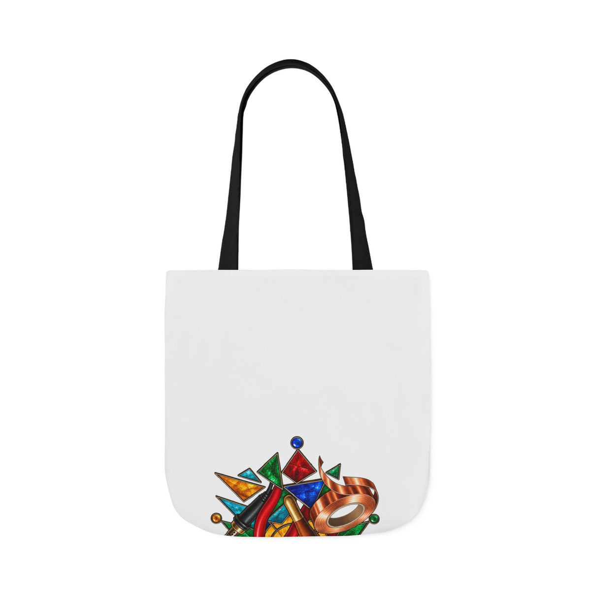 Stained Glass Workshop Tools Tote Bag