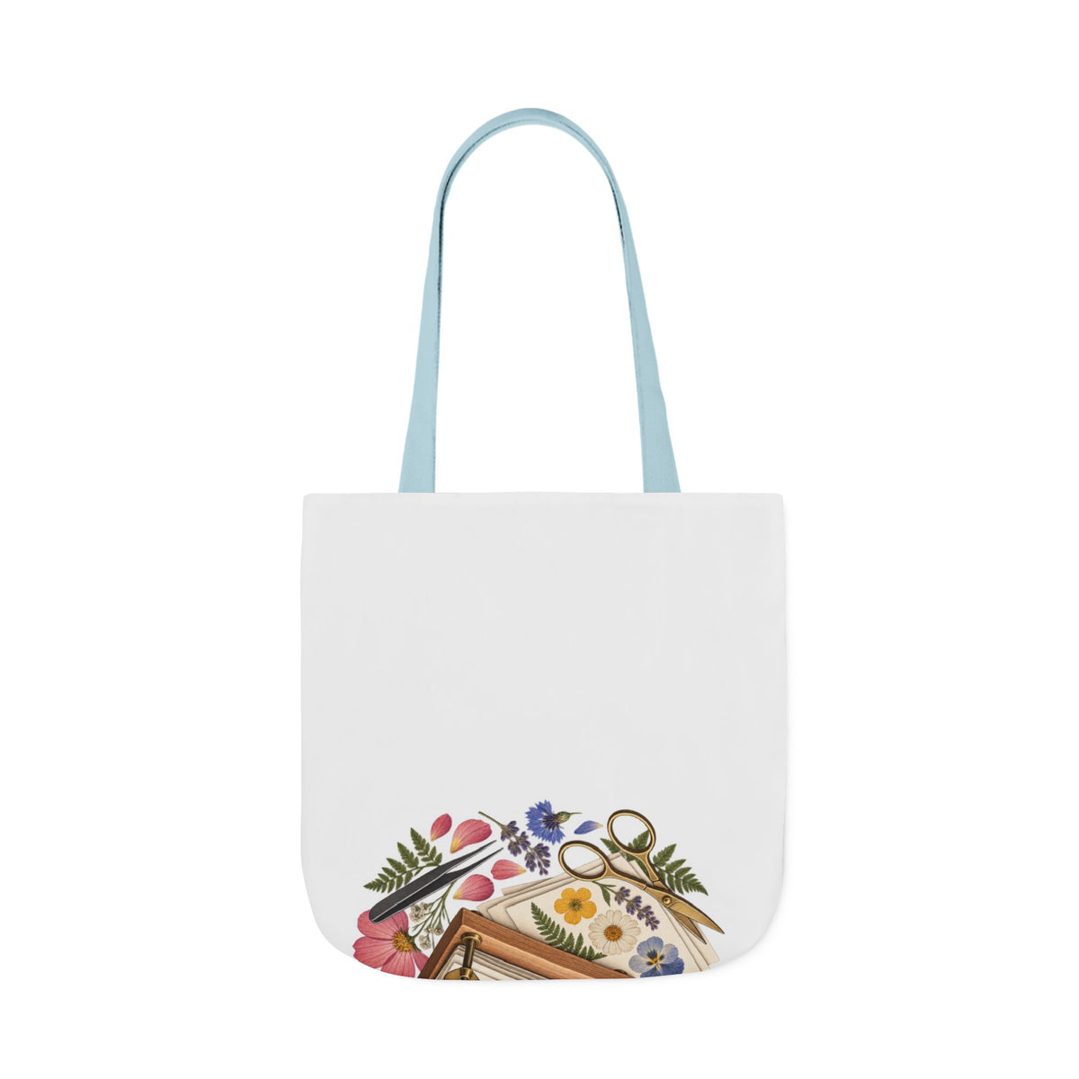 Botanical Flower Press Workshop Tote Bag