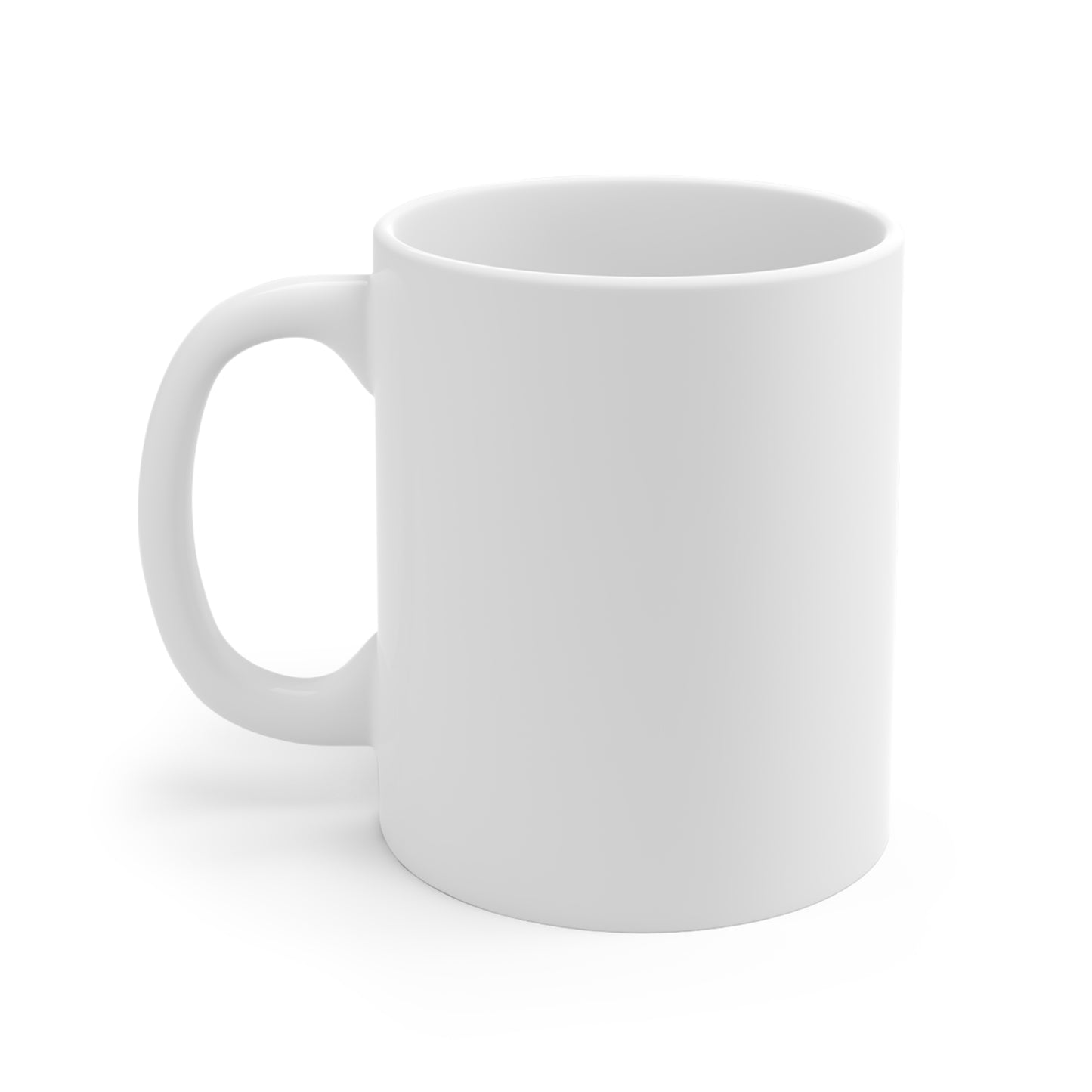 Pink Haired Fantasy Heroine Anime Portrait Coffee Mug