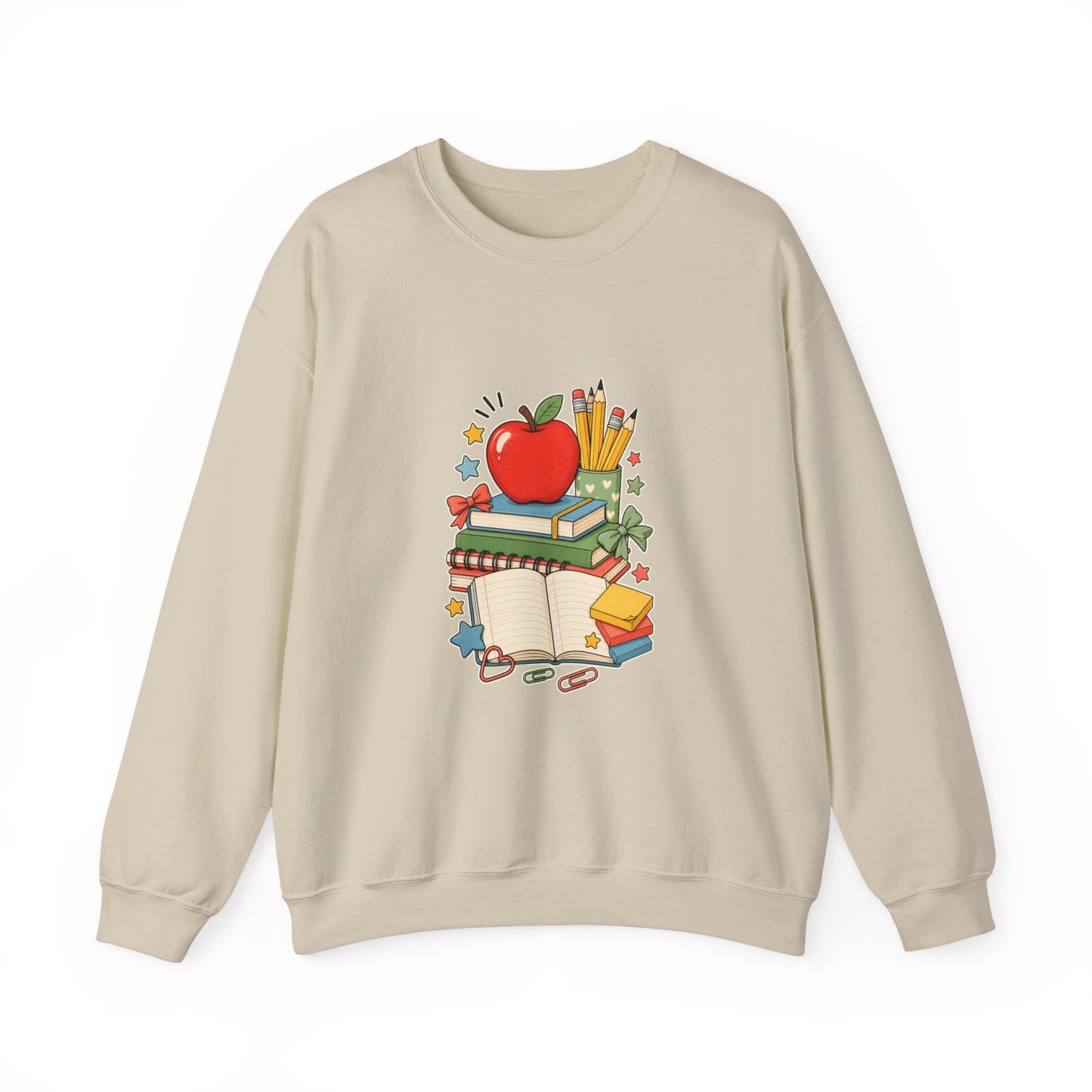 Apple Pencil Desk Stack Back To School Sweatshirt