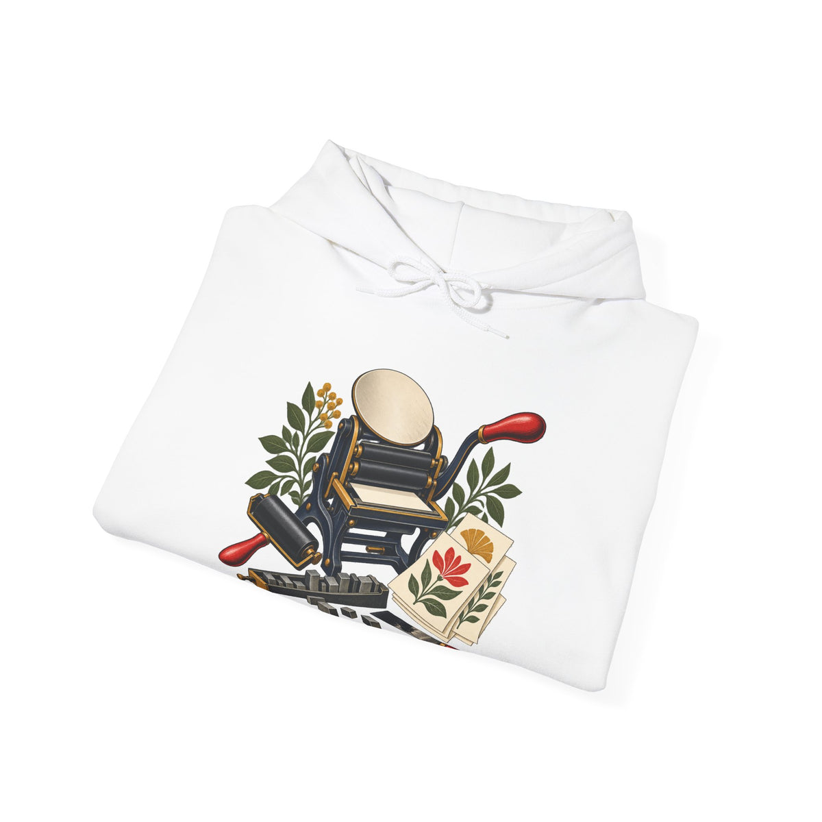 Botanical Letterpress Printshop Hoodie