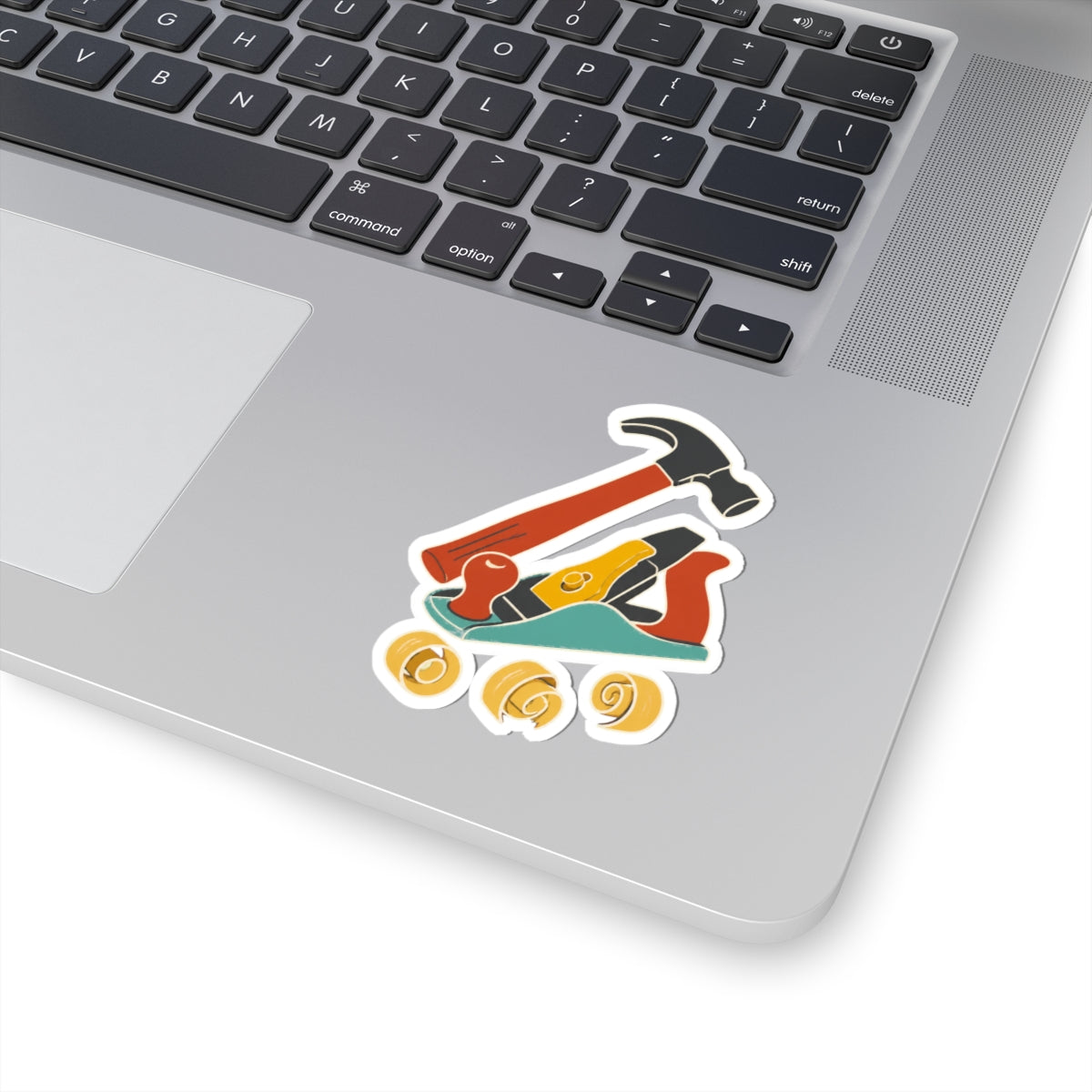 Carpenter Hammer Hand Plane Woodworking Art Sticker